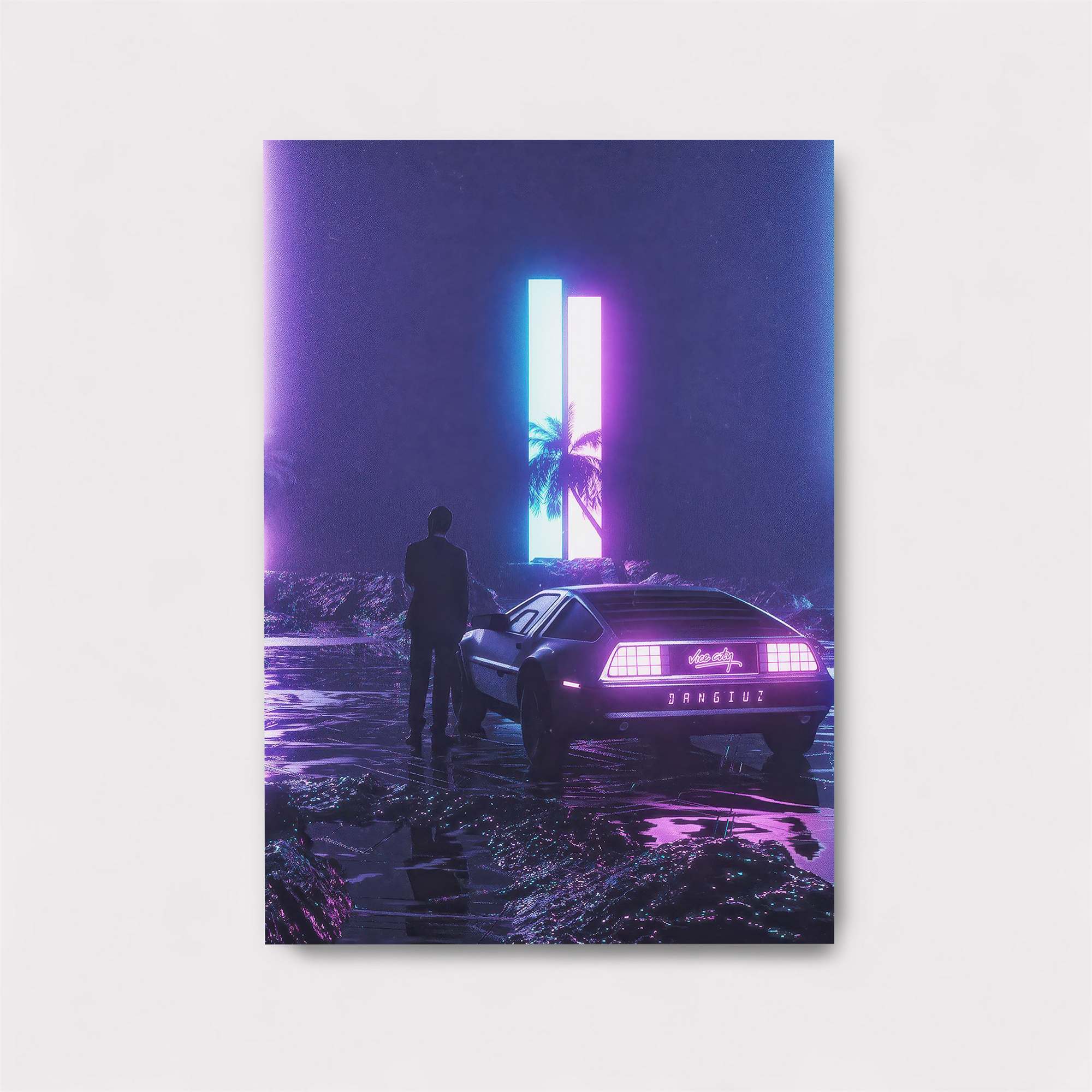 Neon Voyage Safe Wall Magnetic / M