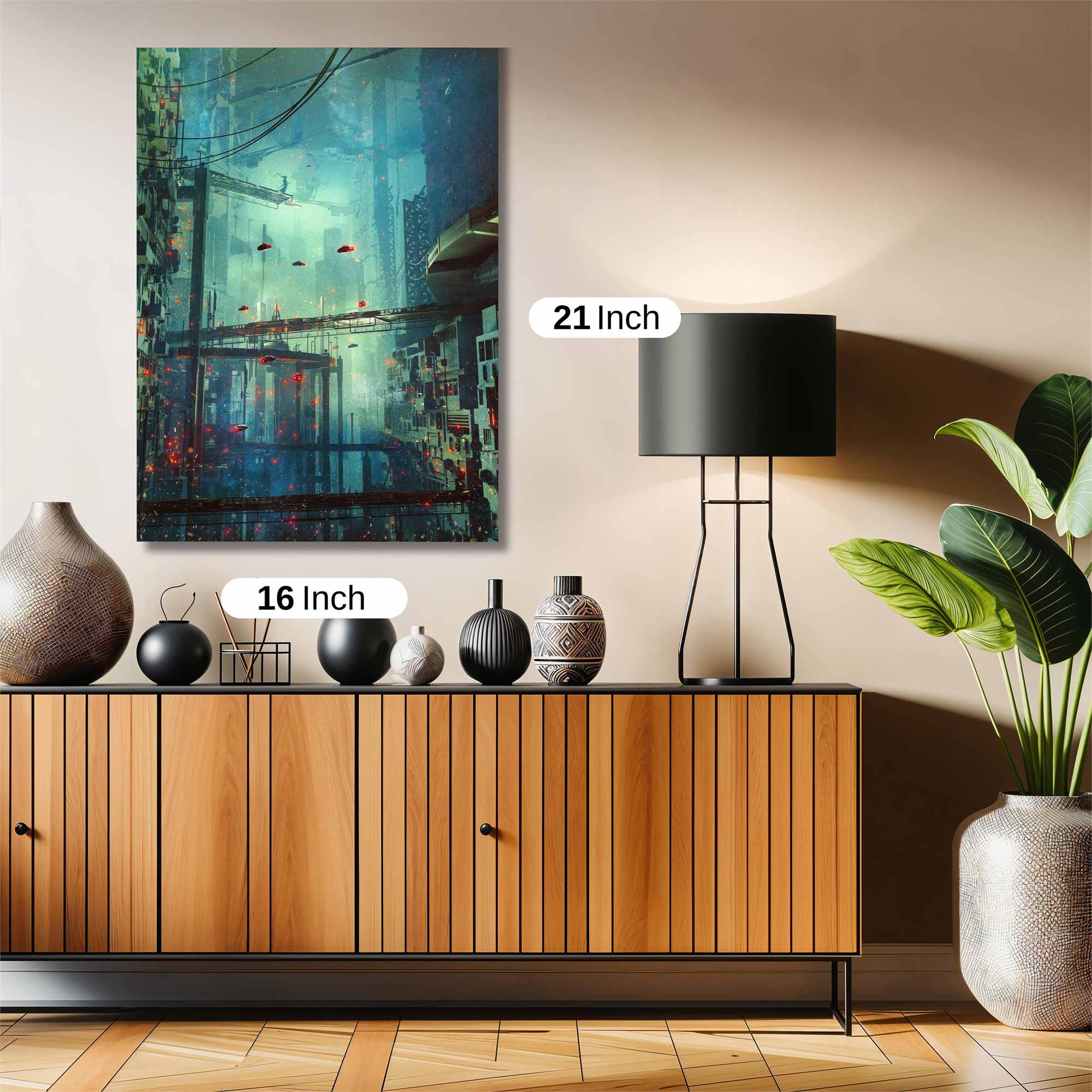 Futuristic Reverie Safe Wall Magnetic / M