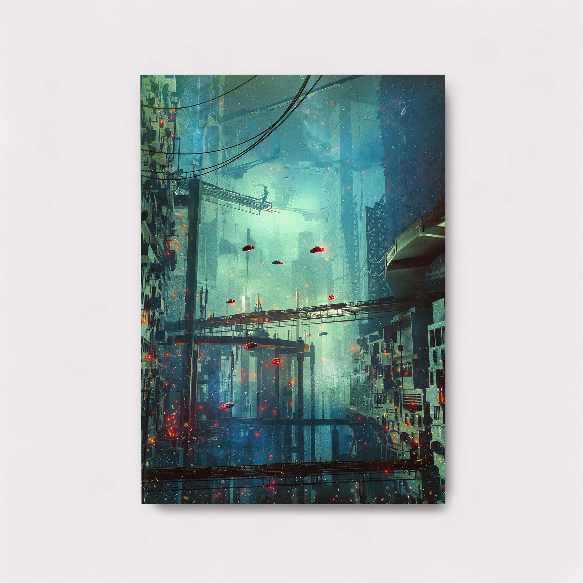 Futuristic Reverie Safe Wall Magnetic / M