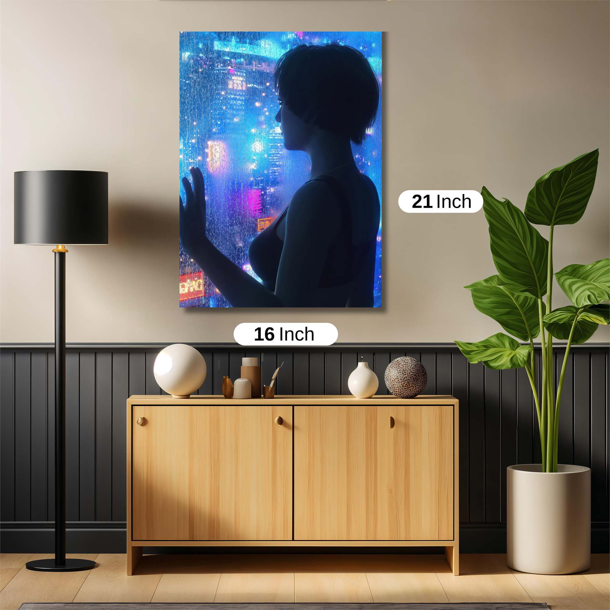 Neon Reverie Safe Wall Magnetic / M