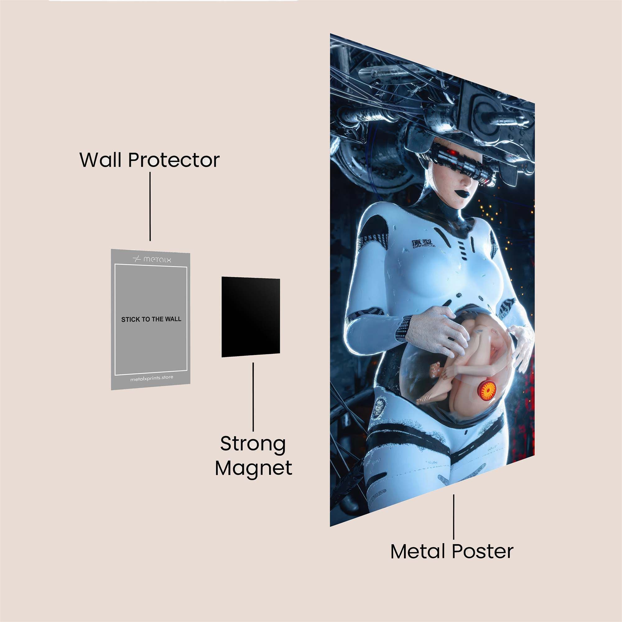 Future Genesis Safe Wall Magnetic / M