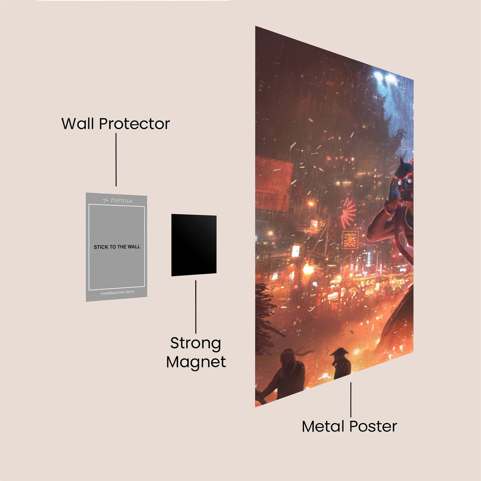 Colossal Spectacle Safe Wall Magnetic / M