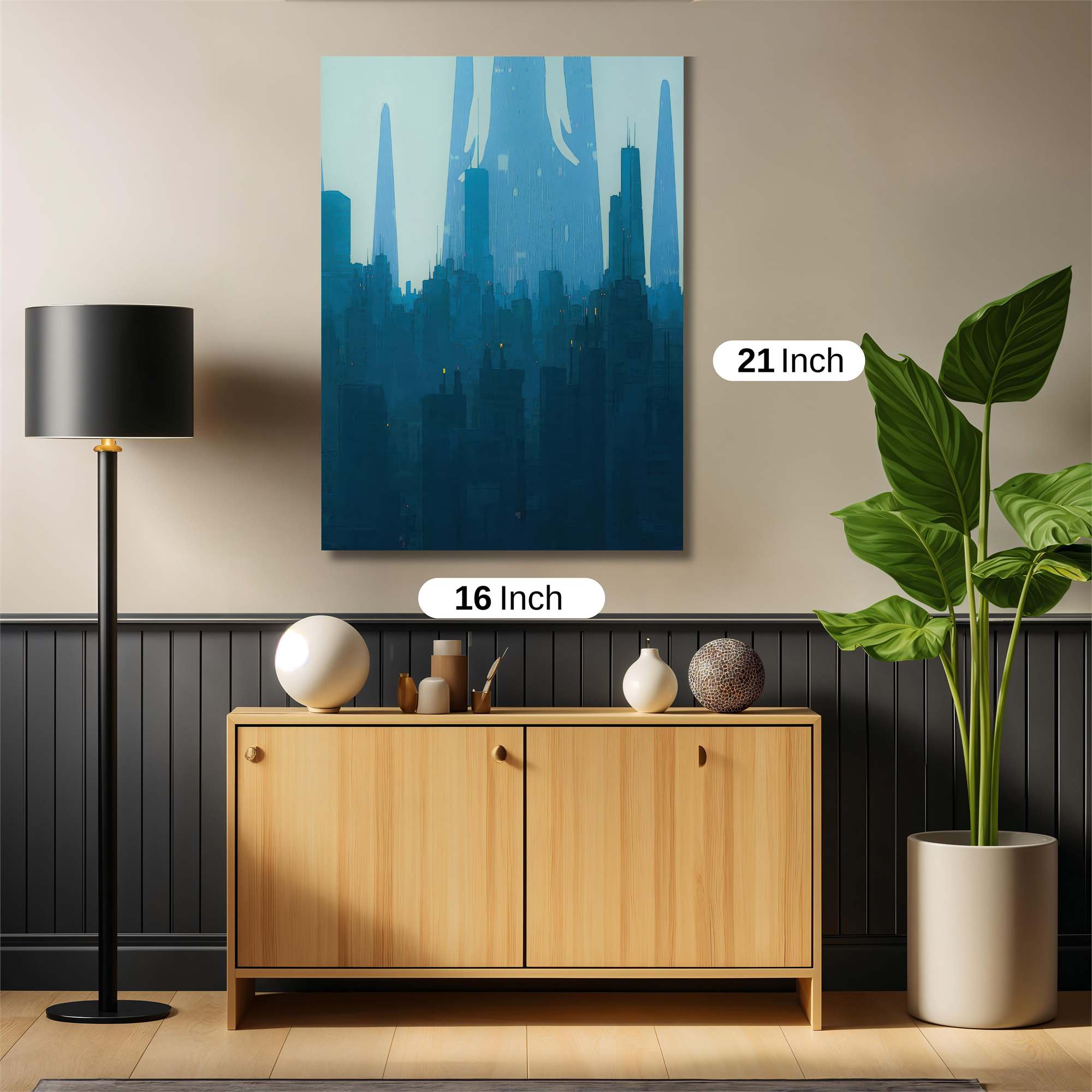 Sunset Serenity Safe Wall Magnetic / M