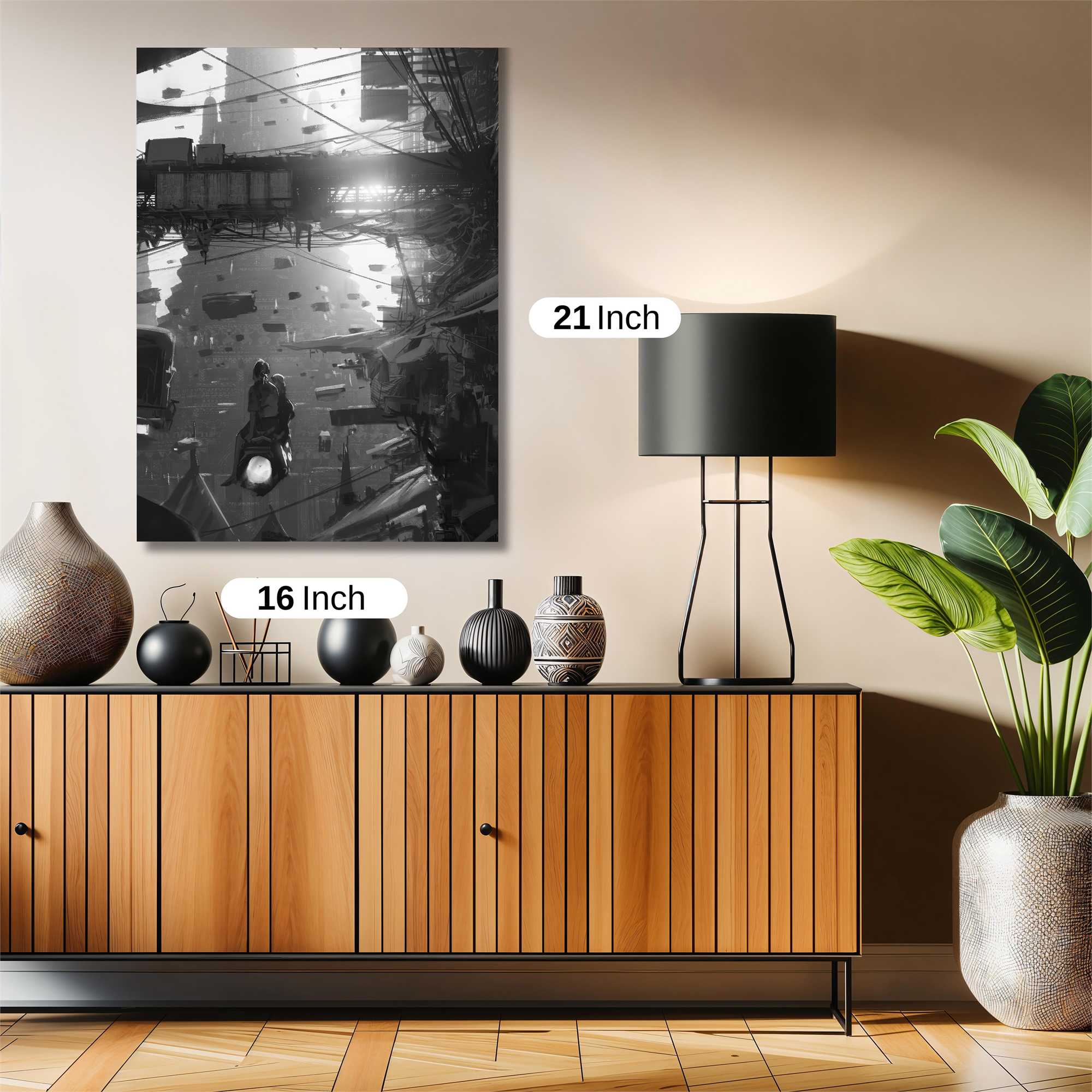 Sunset Serenity Safe Wall Magnetic / M