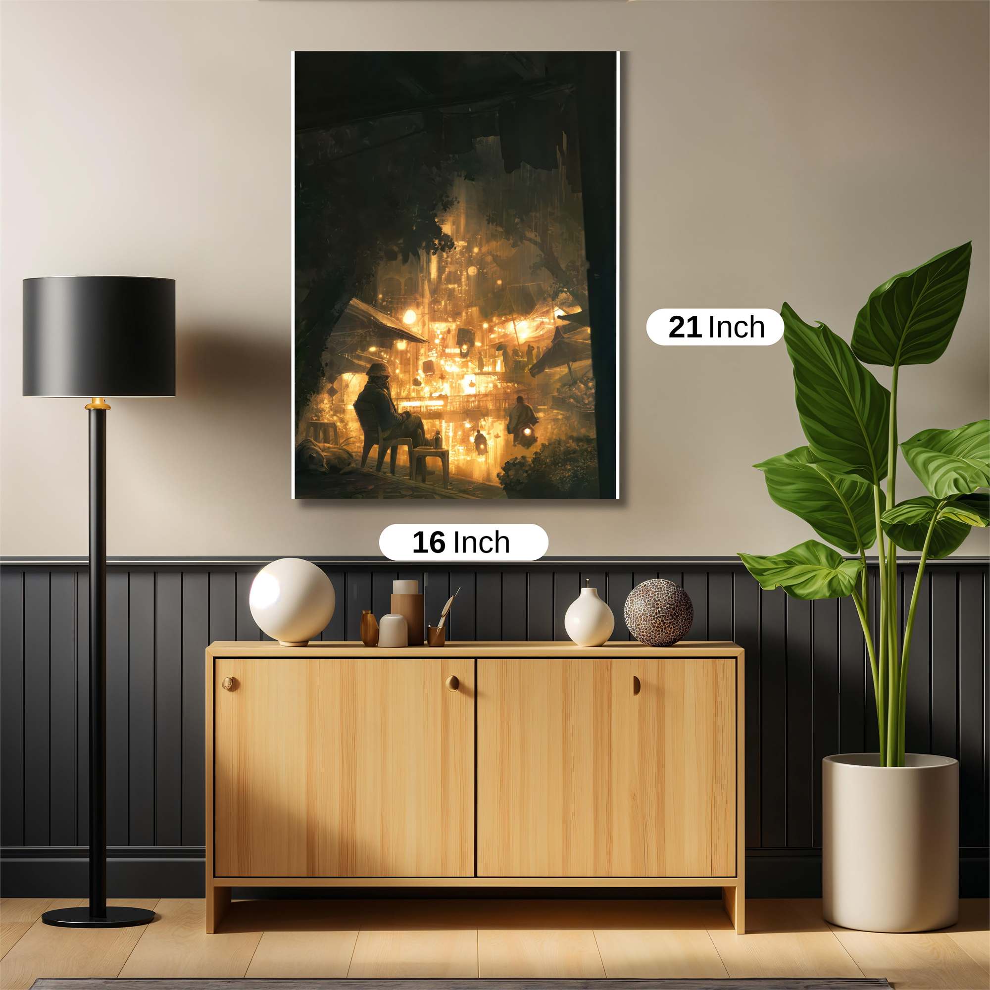 Mystic Illumination Safe Wall Magnetic / M