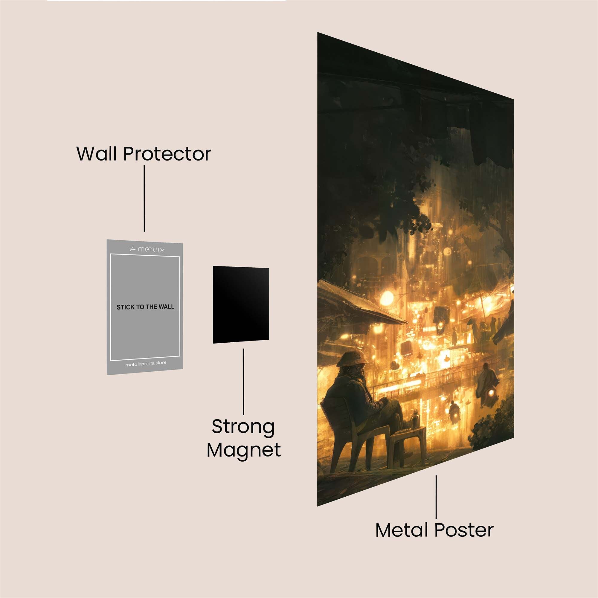 Marketplace Reverie Safe Wall Magnetic / M