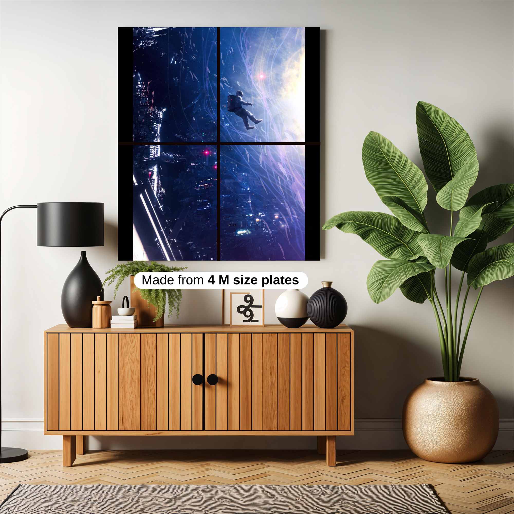 Cosmic Drift Safe Wall Magnetic / M