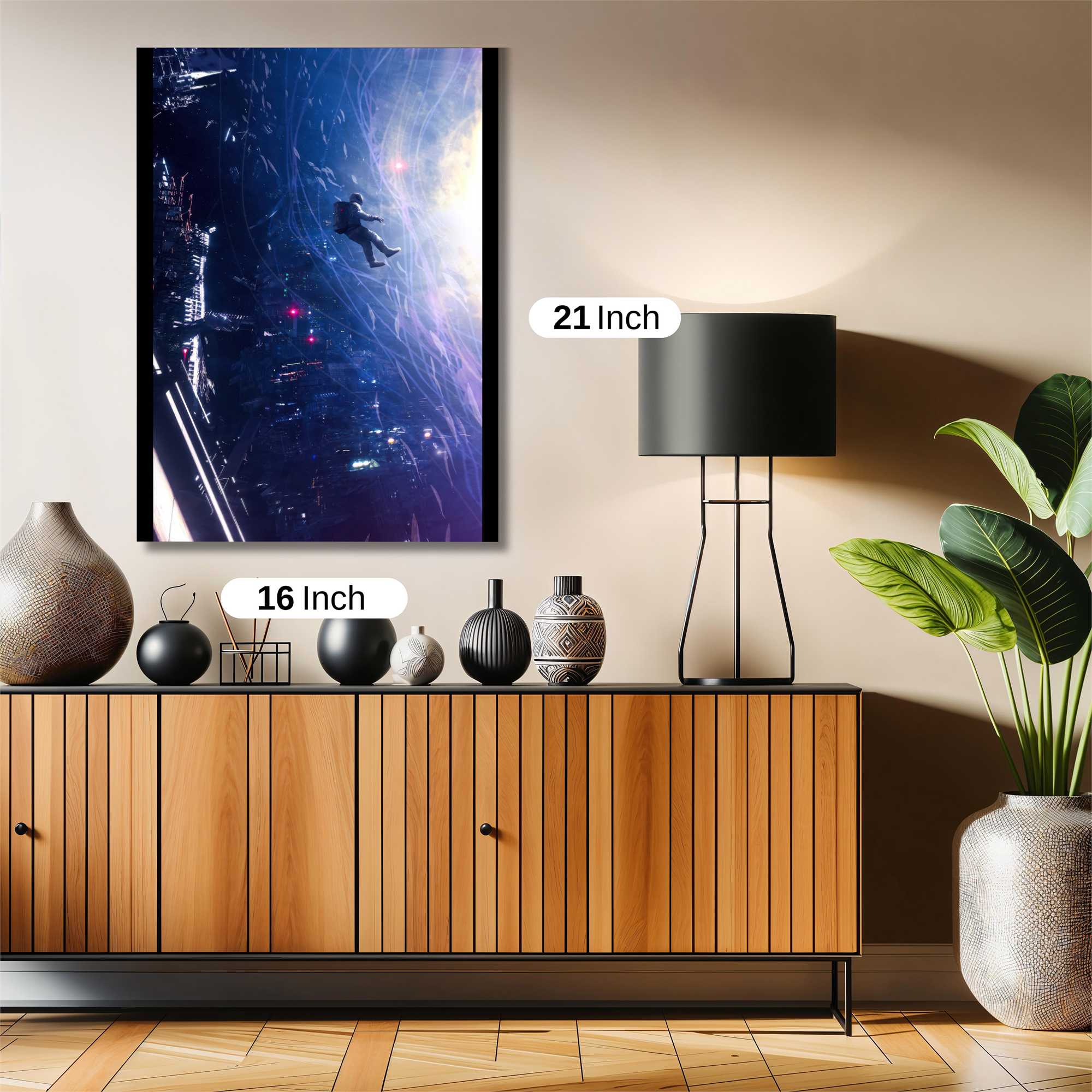 Cosmic Drift Safe Wall Magnetic / M