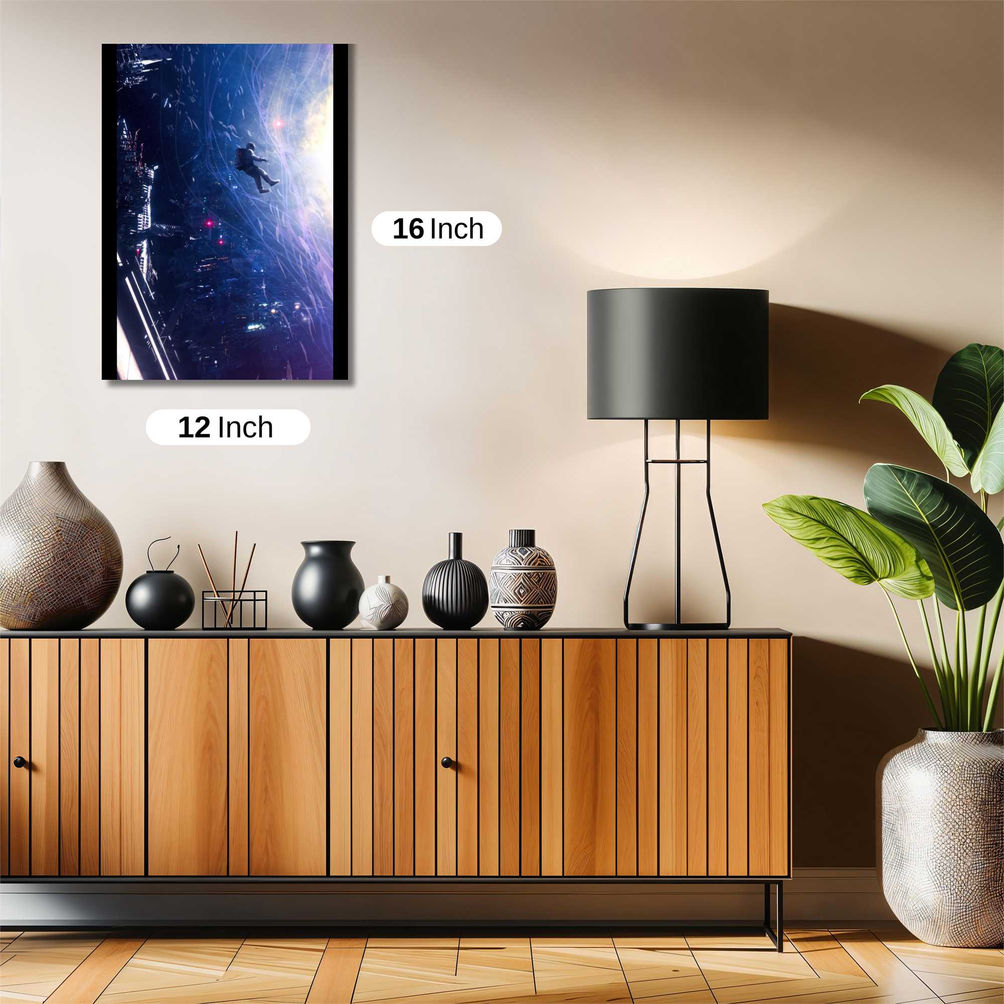 Cosmic Drift Safe Wall Magnetic / M