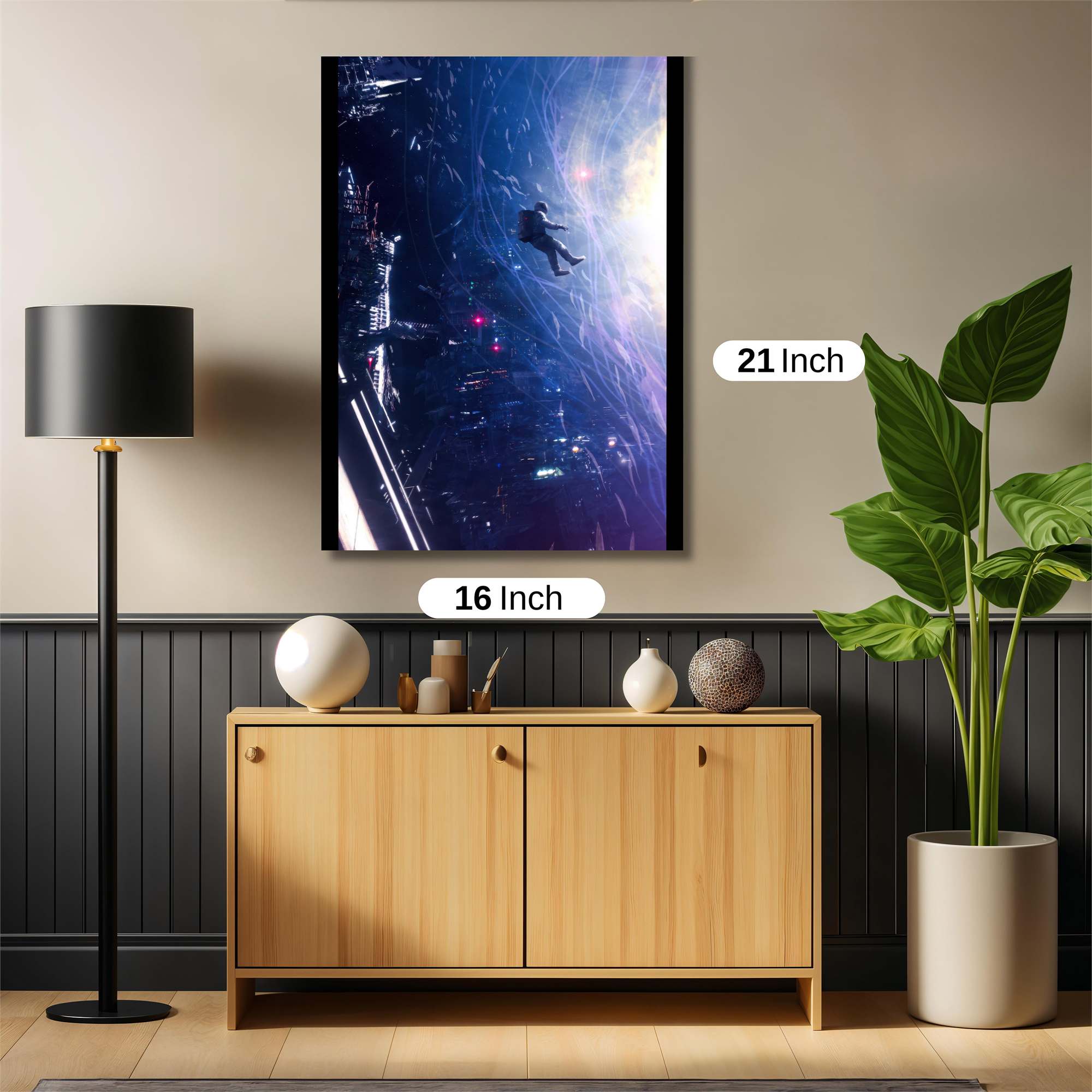 Cosmic Drift Safe Wall Magnetic / M