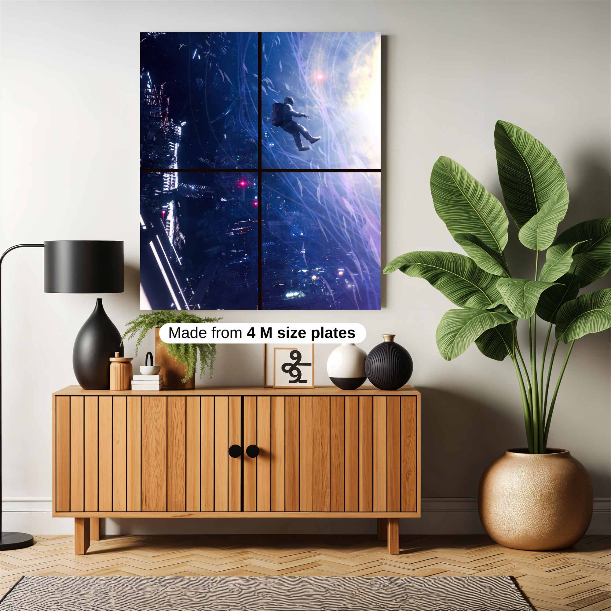 Galactic Drift Safe Wall Magnetic / M