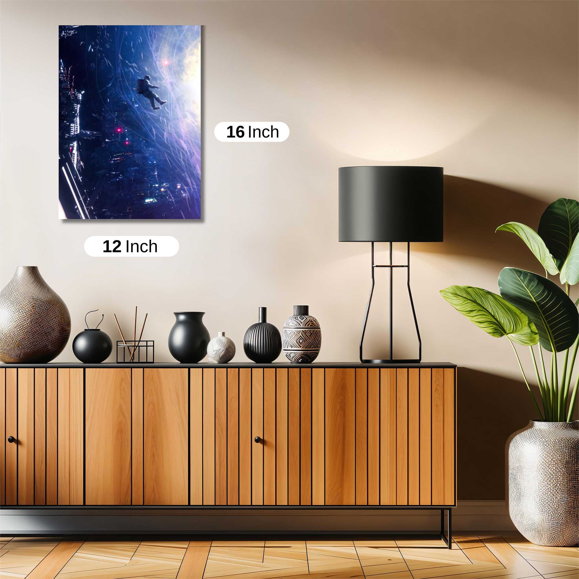 Galactic Drift Safe Wall Magnetic / M