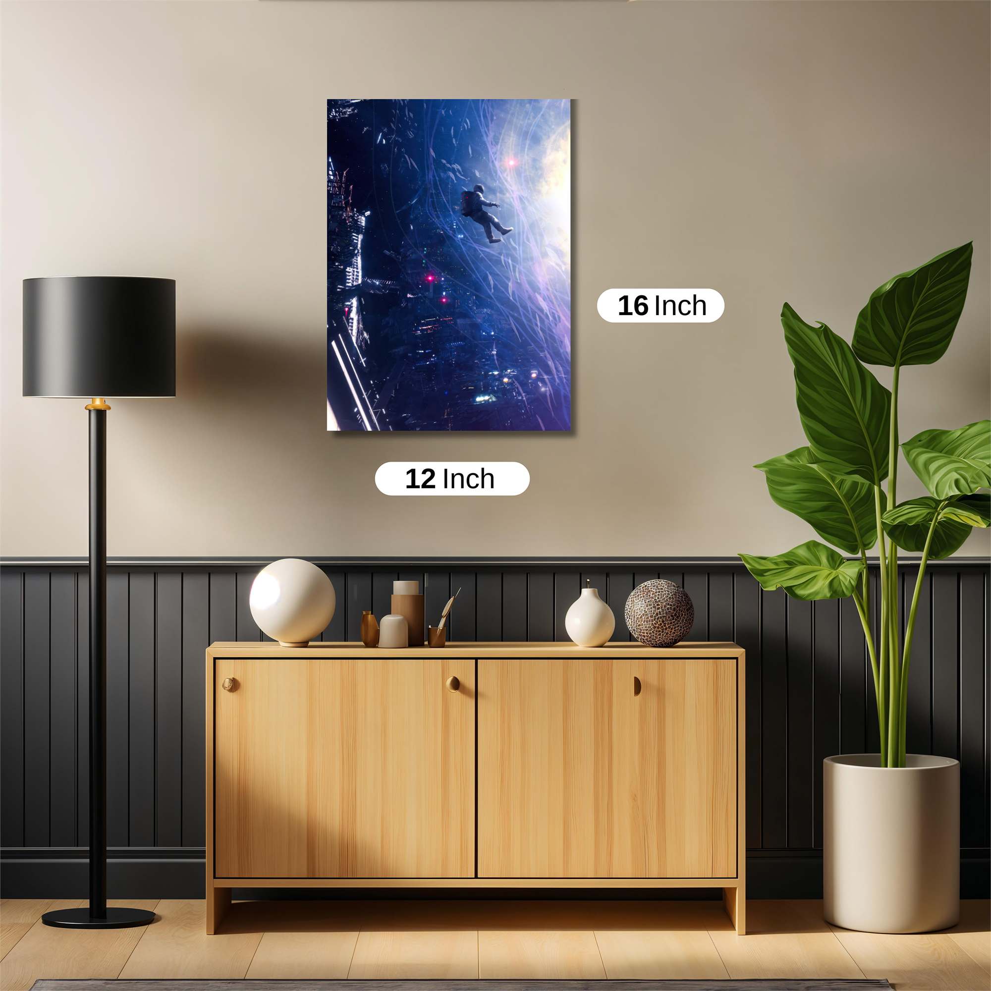 Galactic Drift Safe Wall Magnetic / M