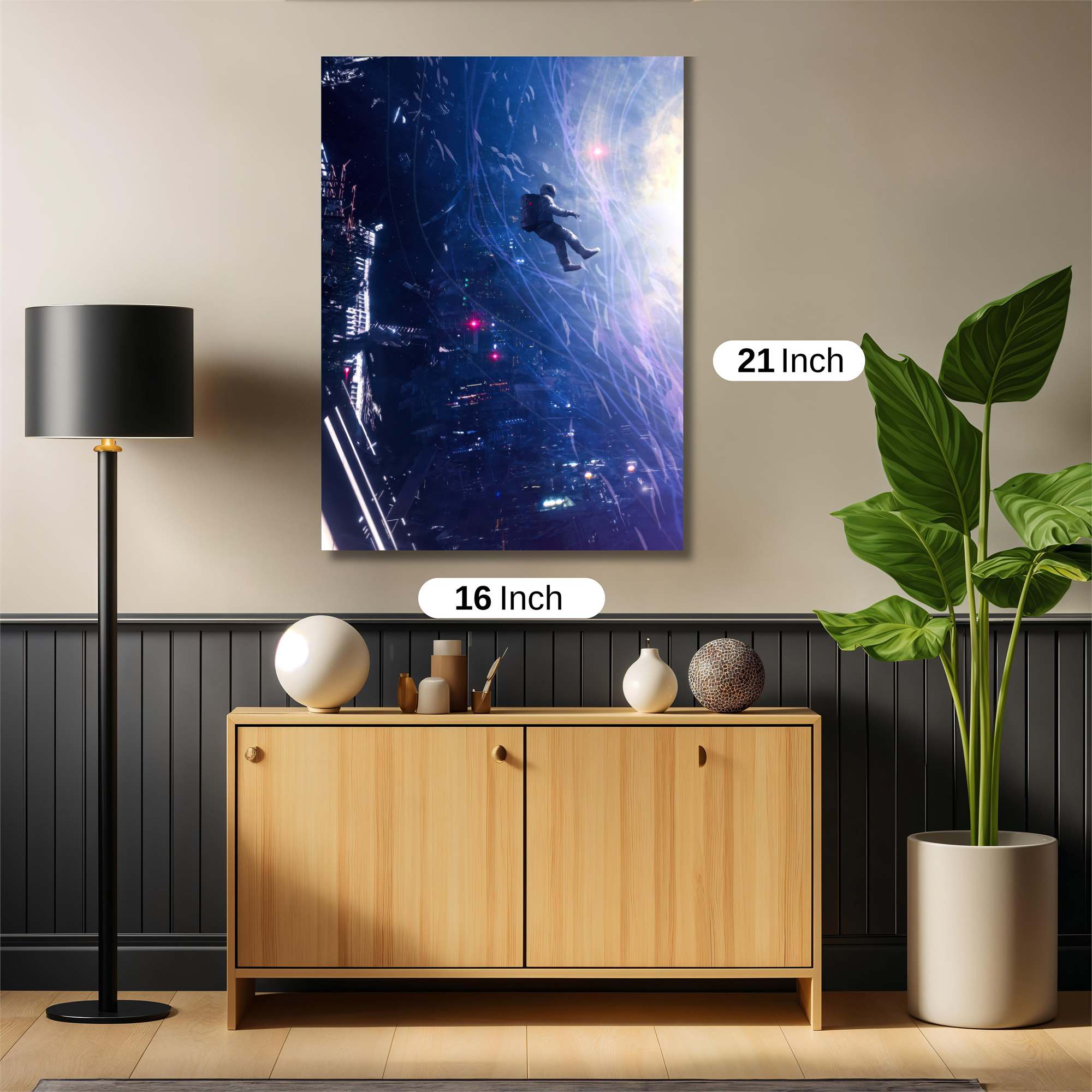 Galactic Drift Safe Wall Magnetic / M