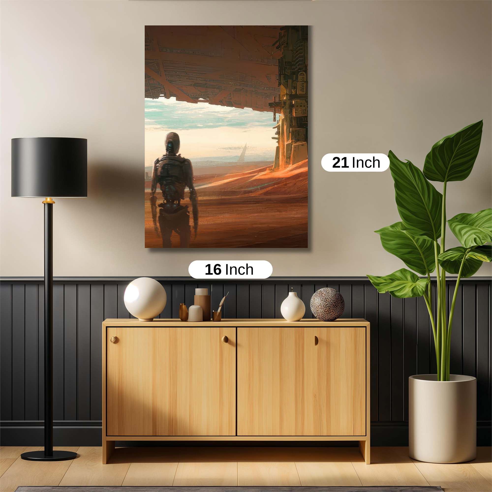 Cabin Serenity Safe Wall Magnetic / M