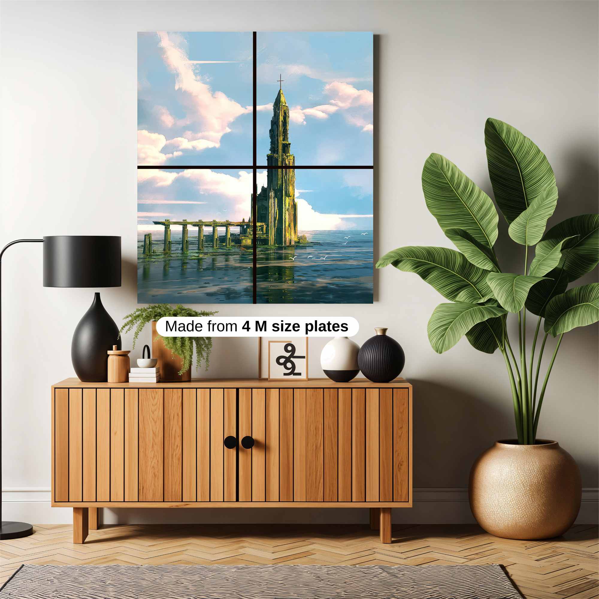 Oceanic Solitude Safe Wall Magnetic / M