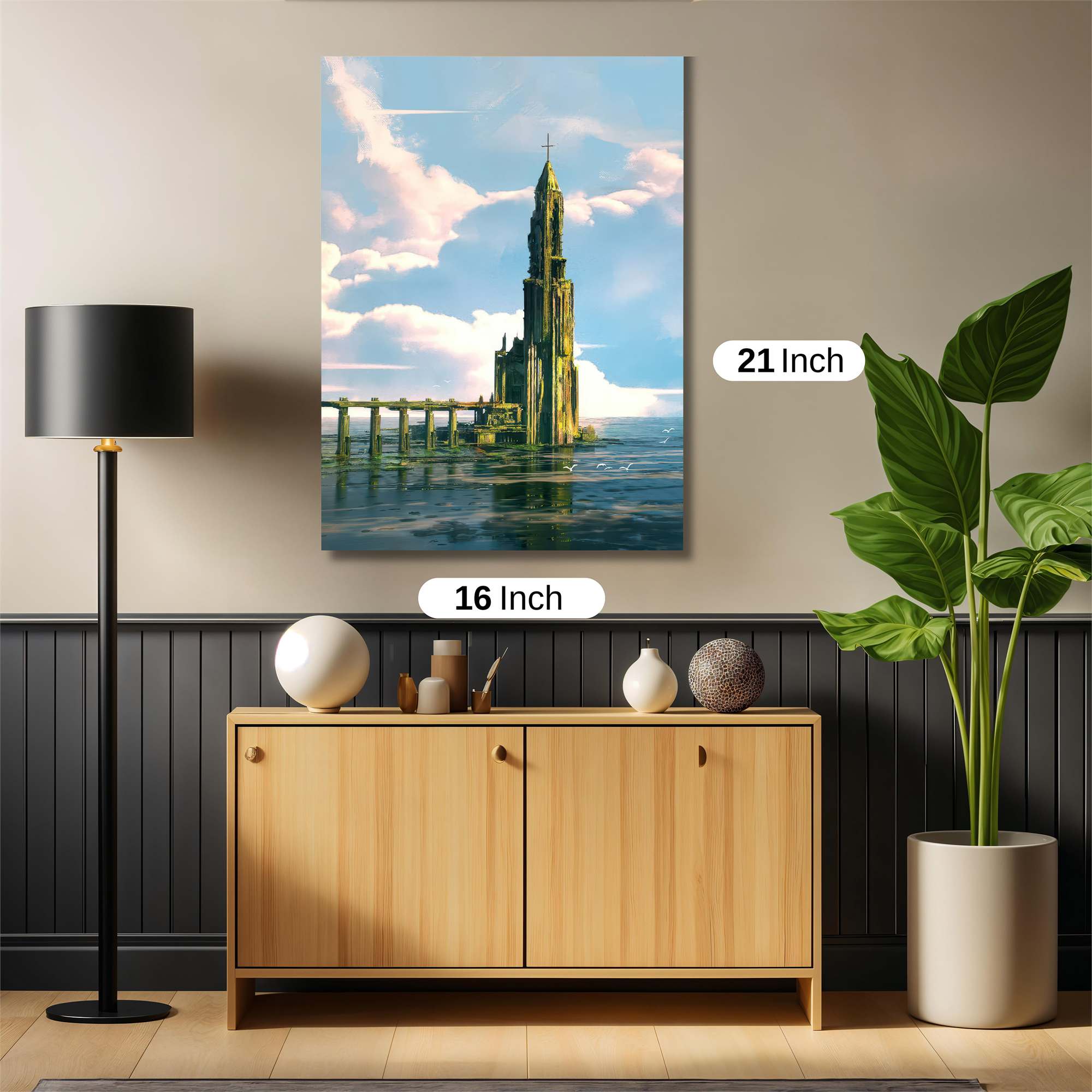 Oceanic Solitude Safe Wall Magnetic / M