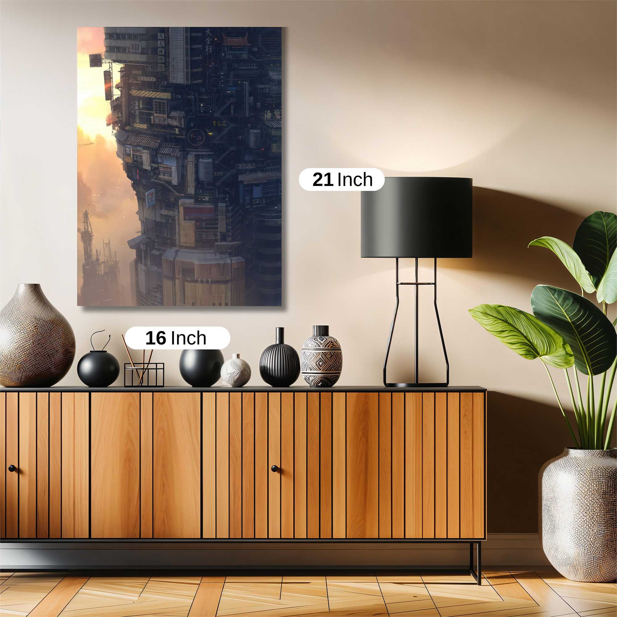 Futuristic Ascent Safe Wall Magnetic / M