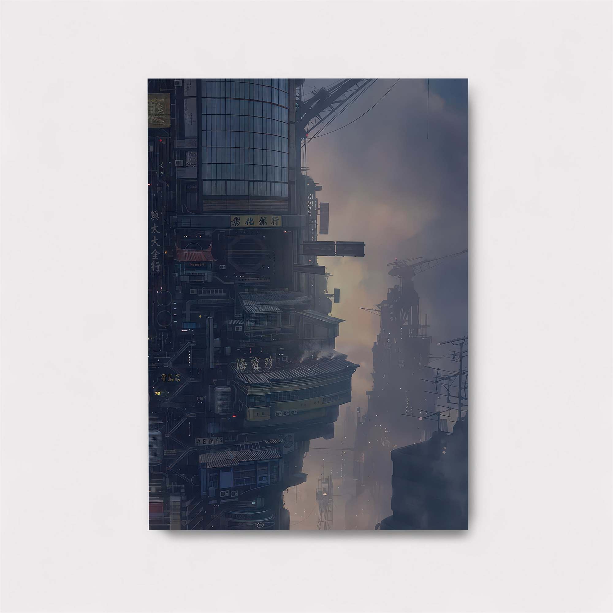 Cyberpunk Dusk Safe Wall Magnetic / M