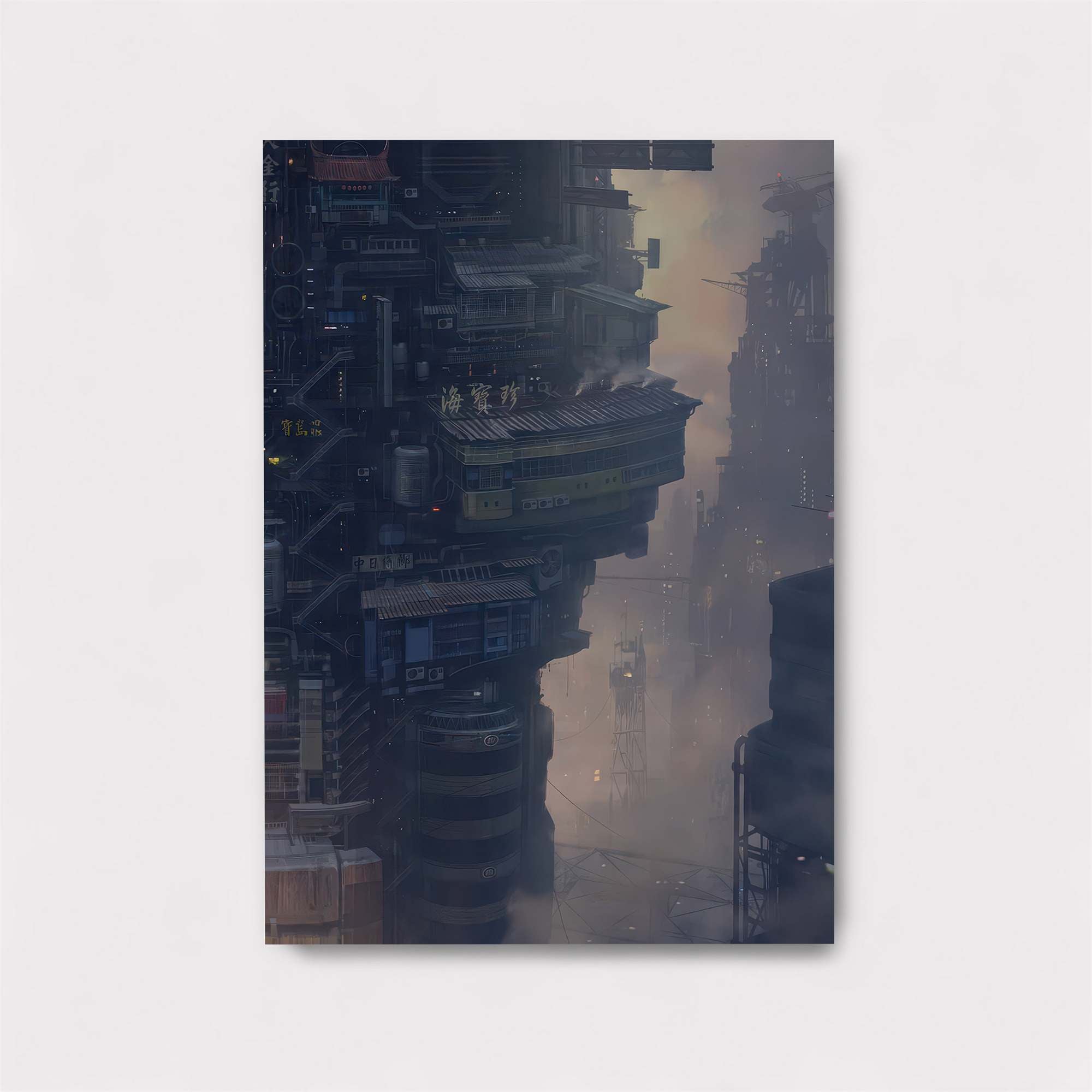 Neo-Noir Verticality Safe Wall Magnetic / M