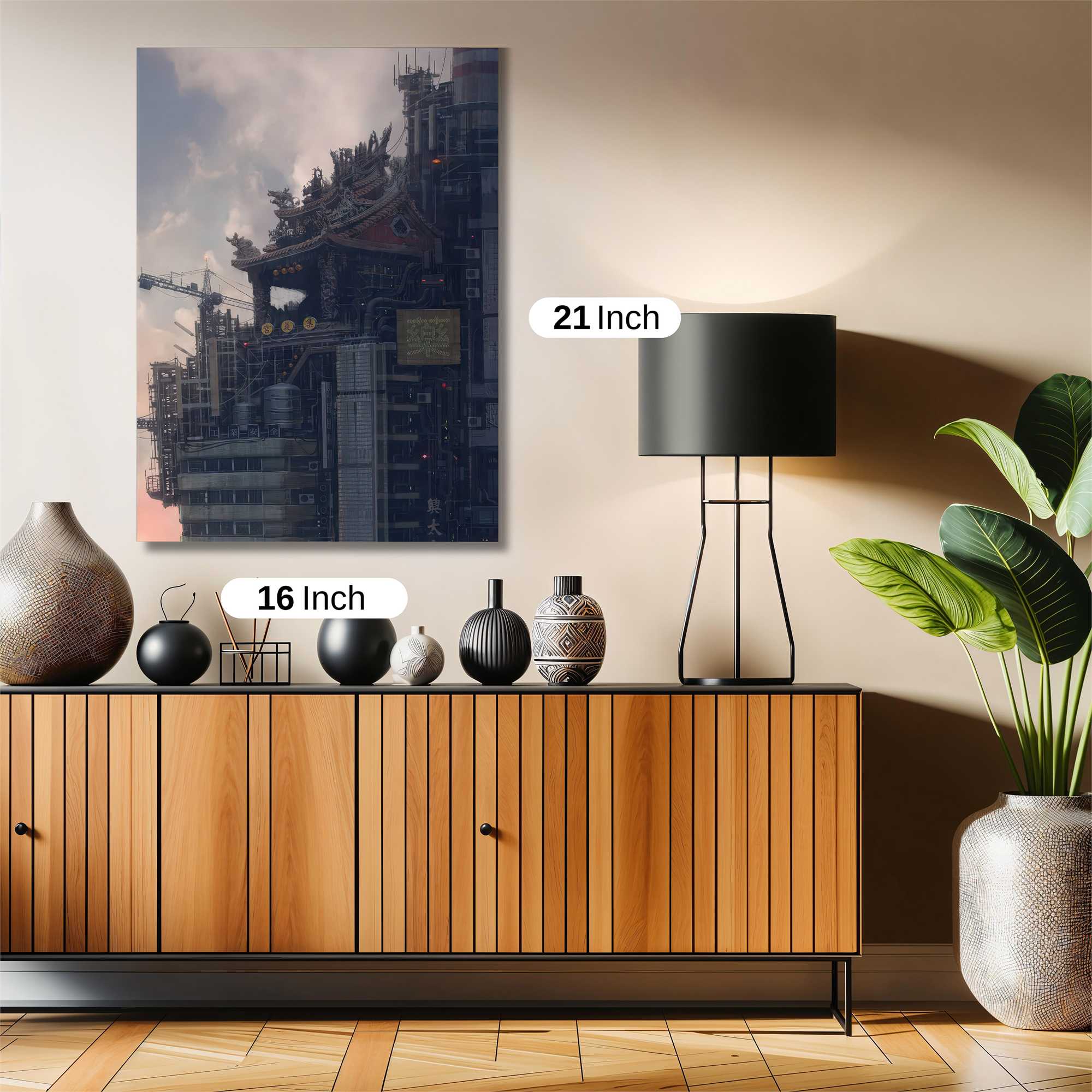 Temple Futurism Safe Wall Magnetic / M