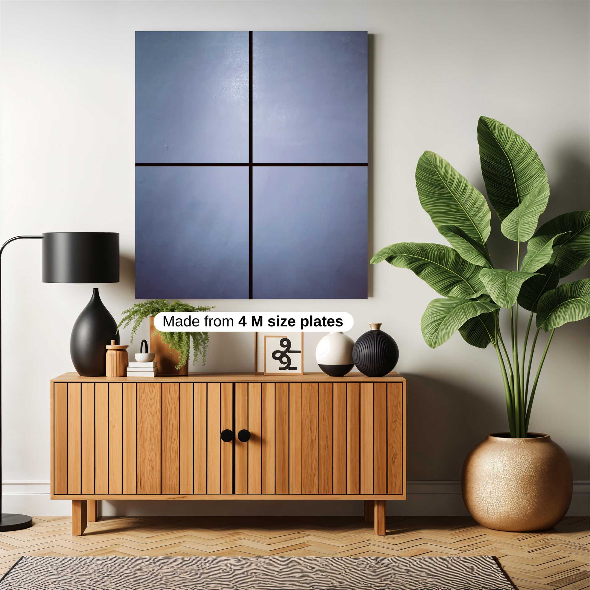 Blue Mistique Safe Wall Magnetic / M