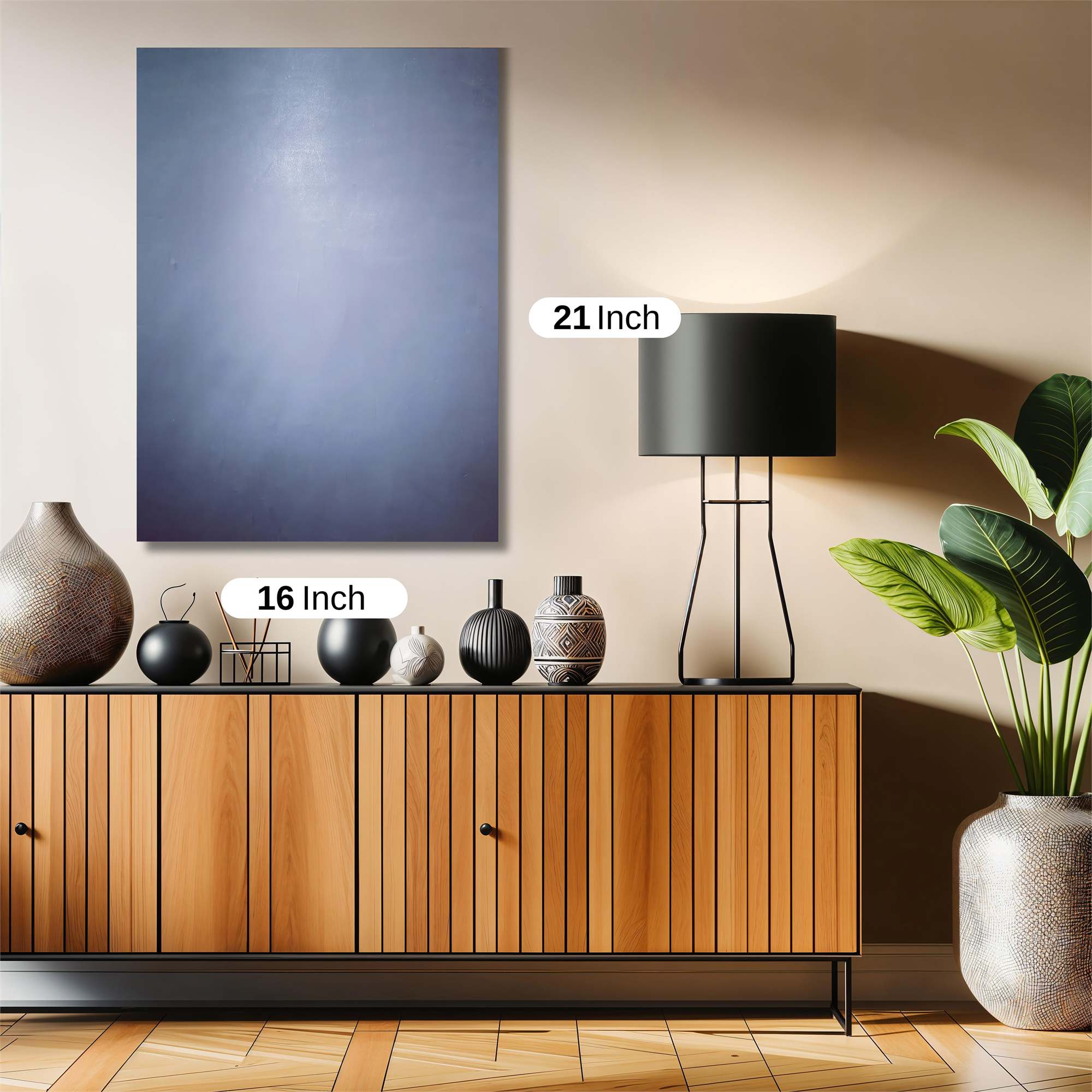 Blue Mistique Safe Wall Magnetic / M