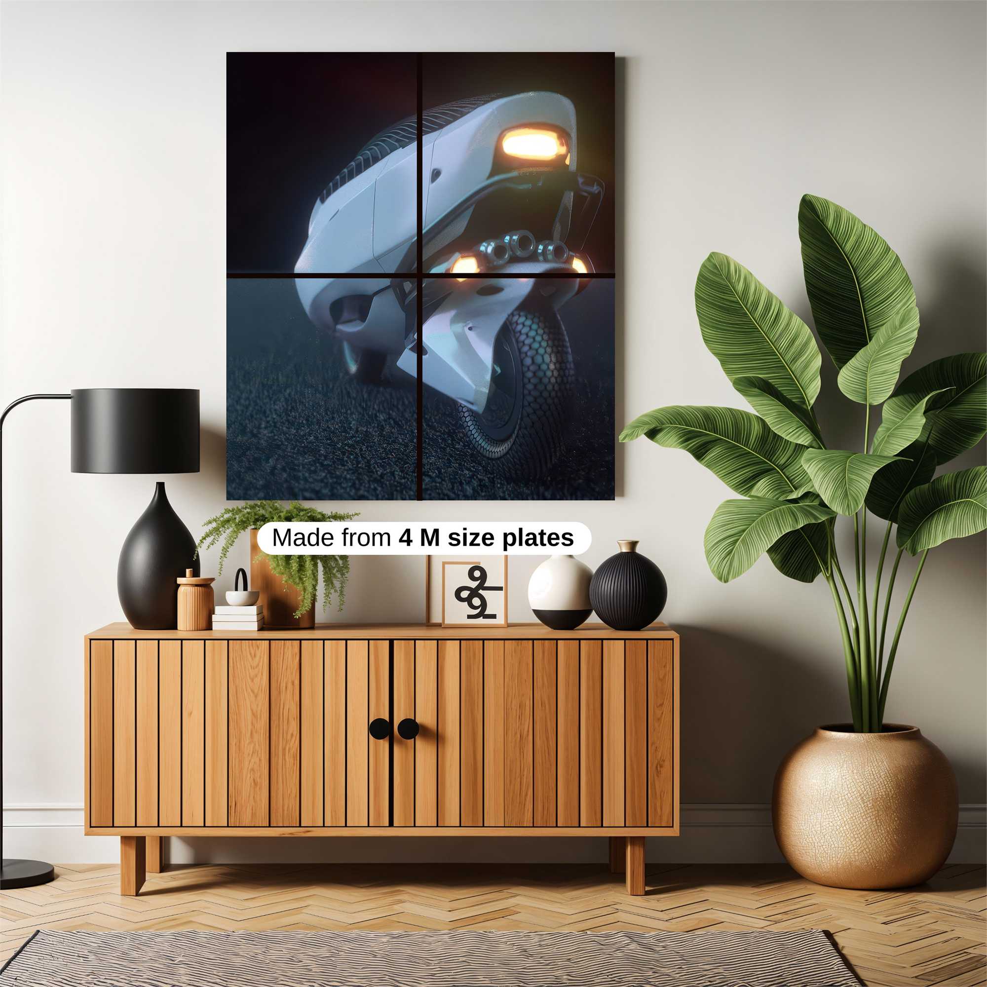 Futuristic Reveries Safe Wall Magnetic / M