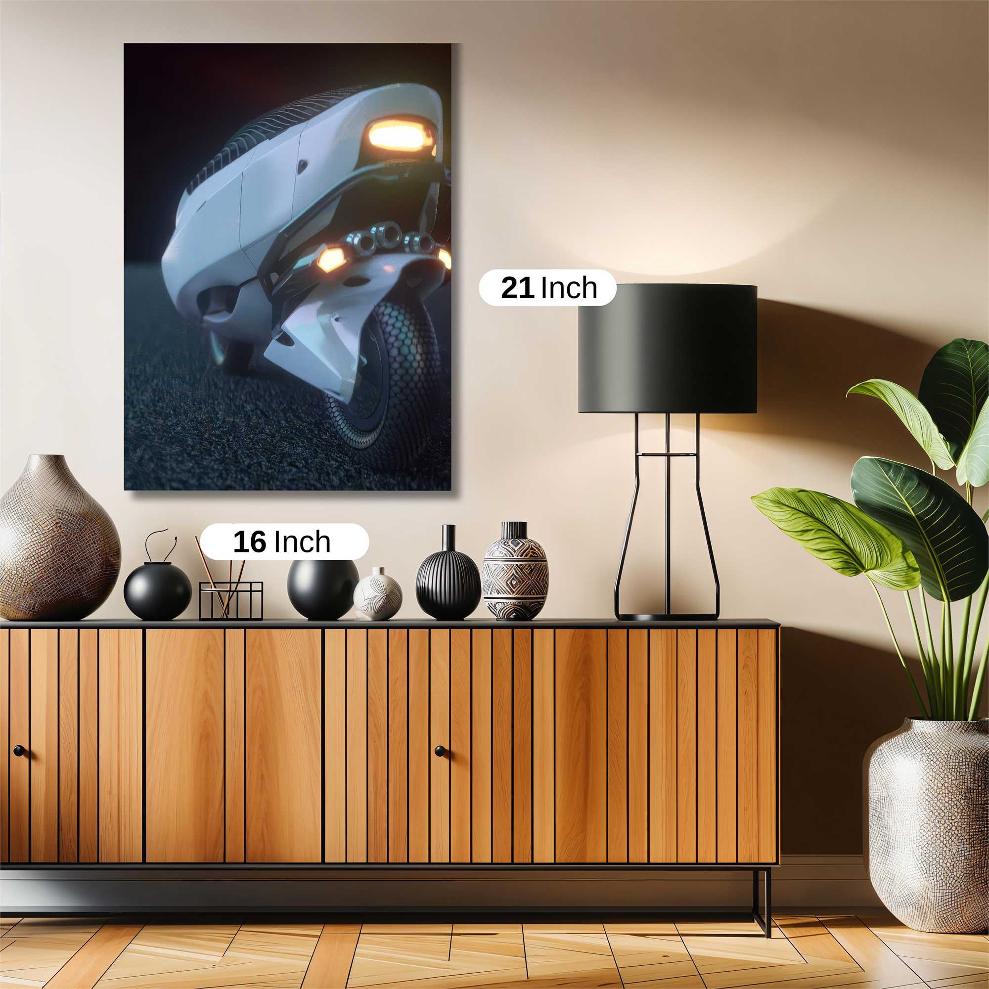 Futuristic Reveries Safe Wall Magnetic / M