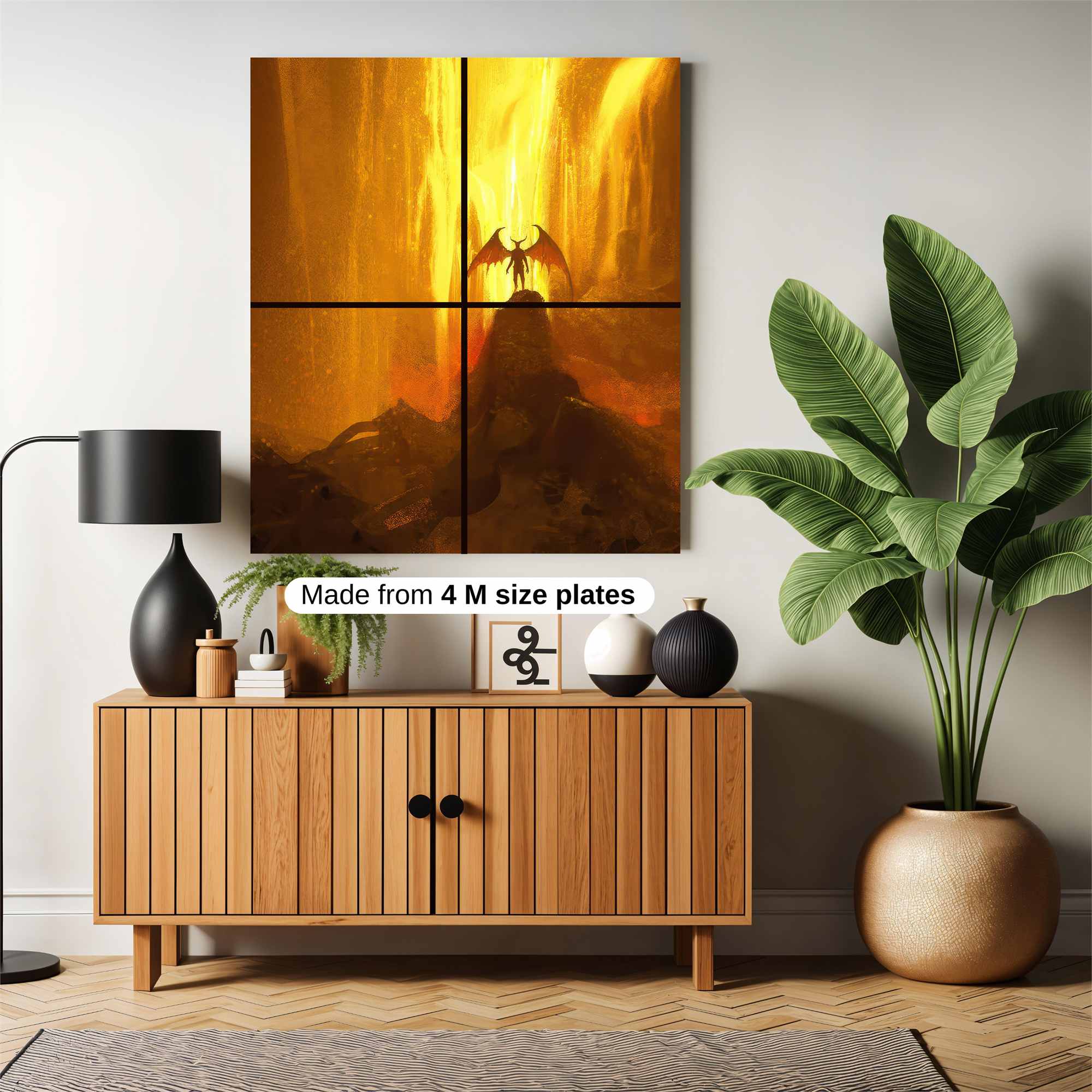 Inferno Majesty Safe Wall Magnetic / M