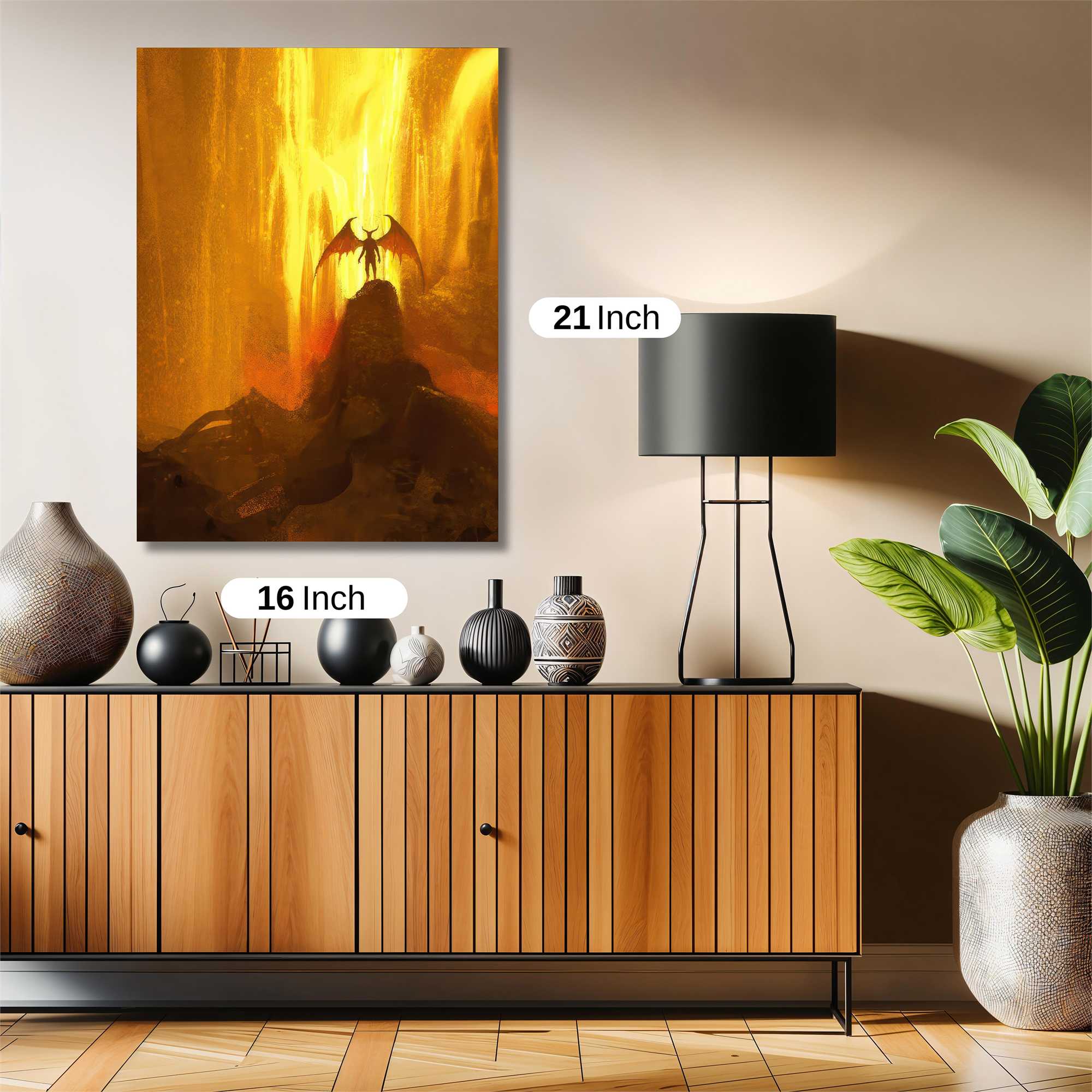 Inferno Majesty Safe Wall Magnetic / M