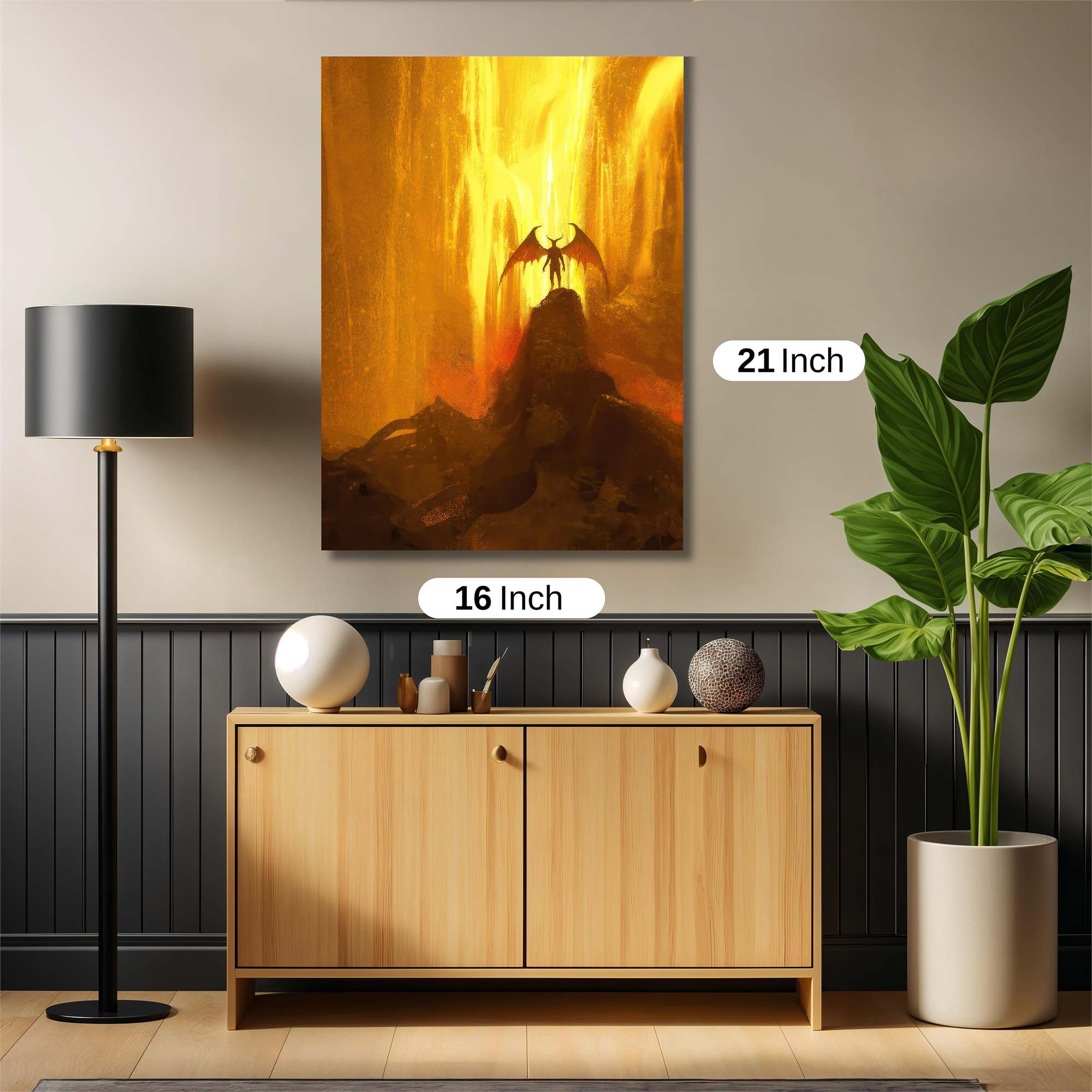 Inferno Majesty Safe Wall Magnetic / M