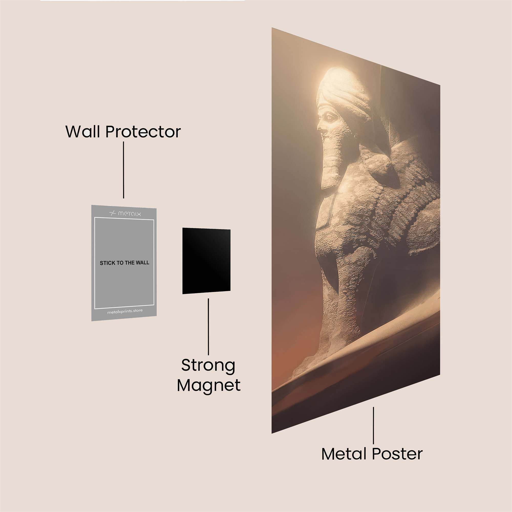 Colossal Calm Safe Wall Magnetic / M