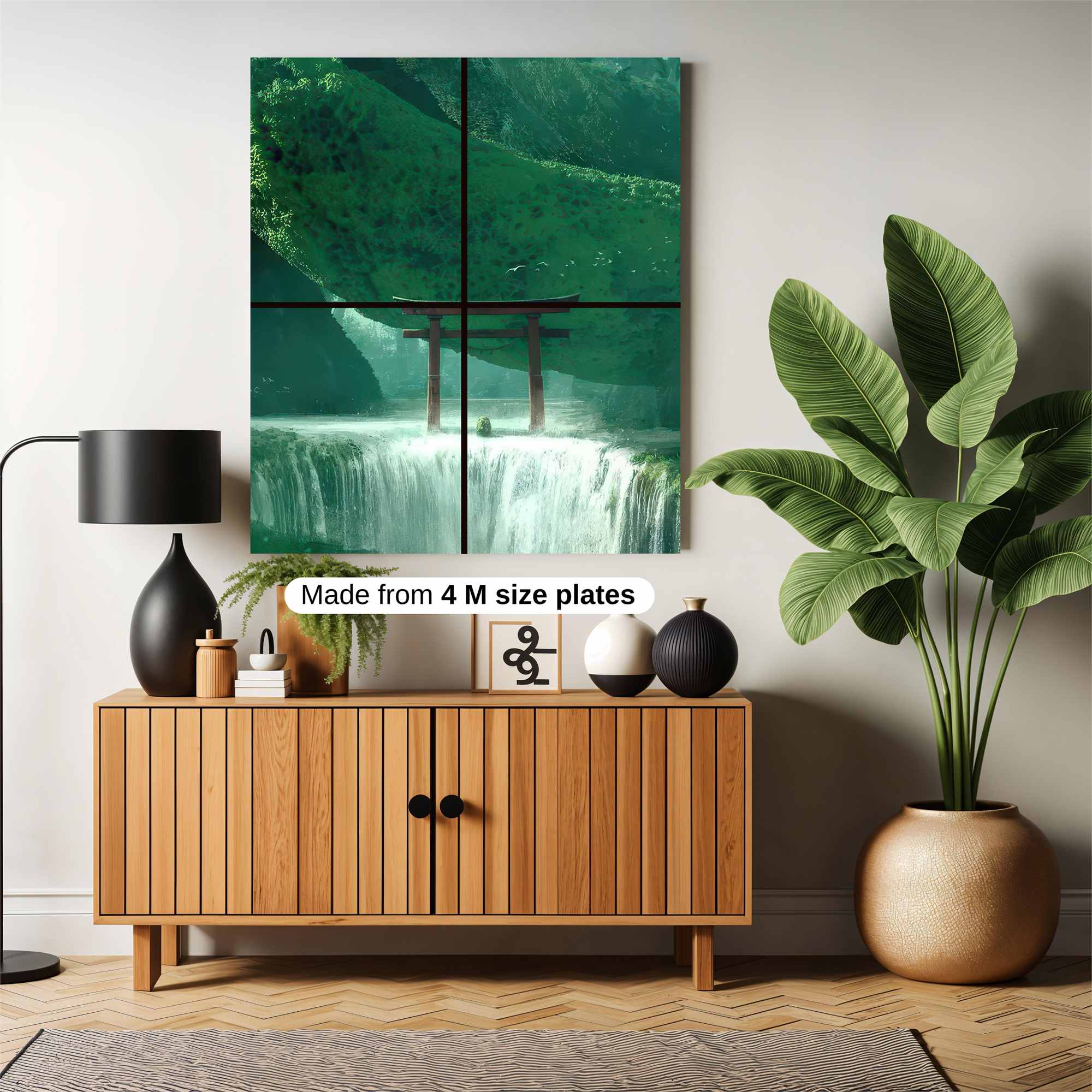 Cyber Reflection Safe Wall Magnetic / M