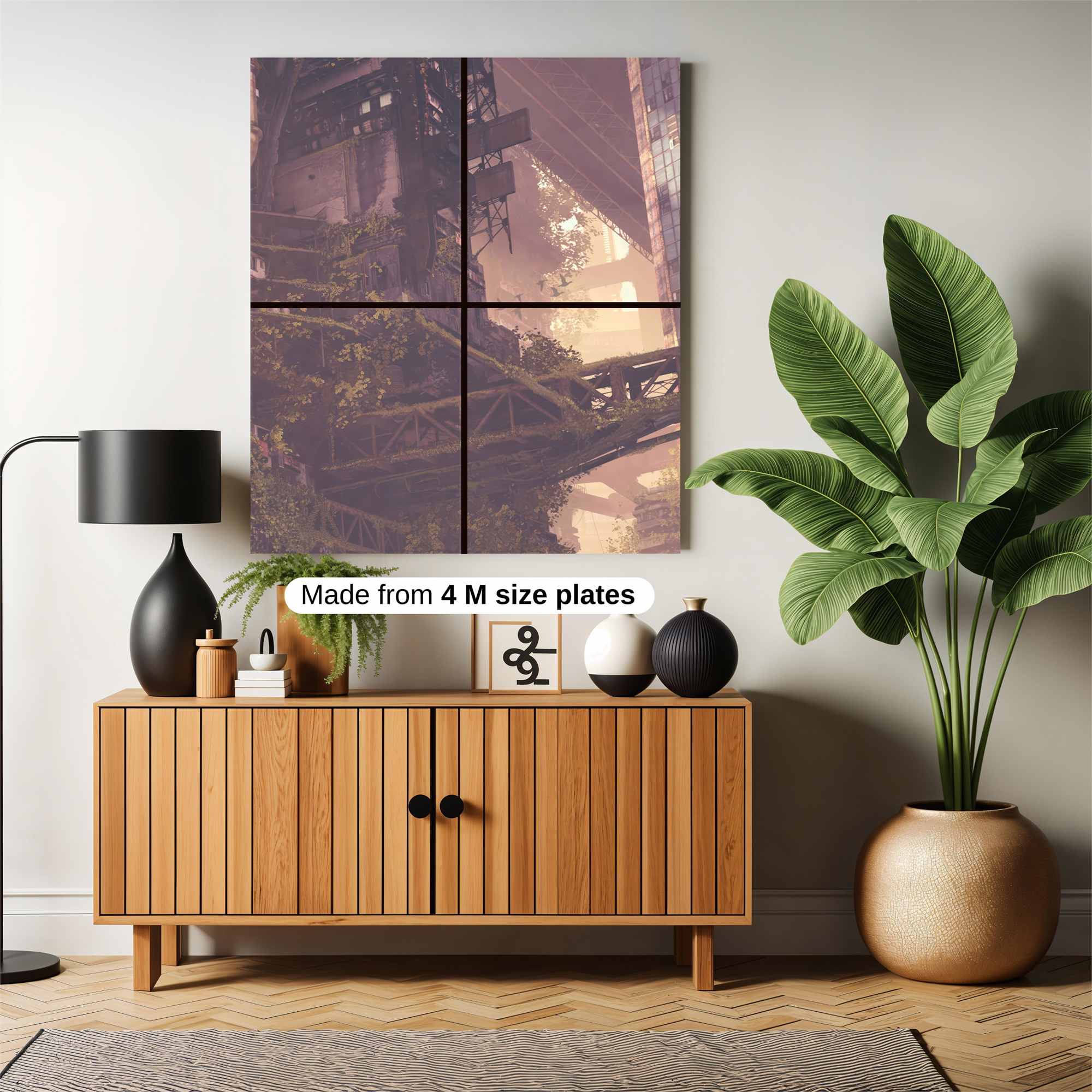 Urban Overgrowth Safe Wall Magnetic / M