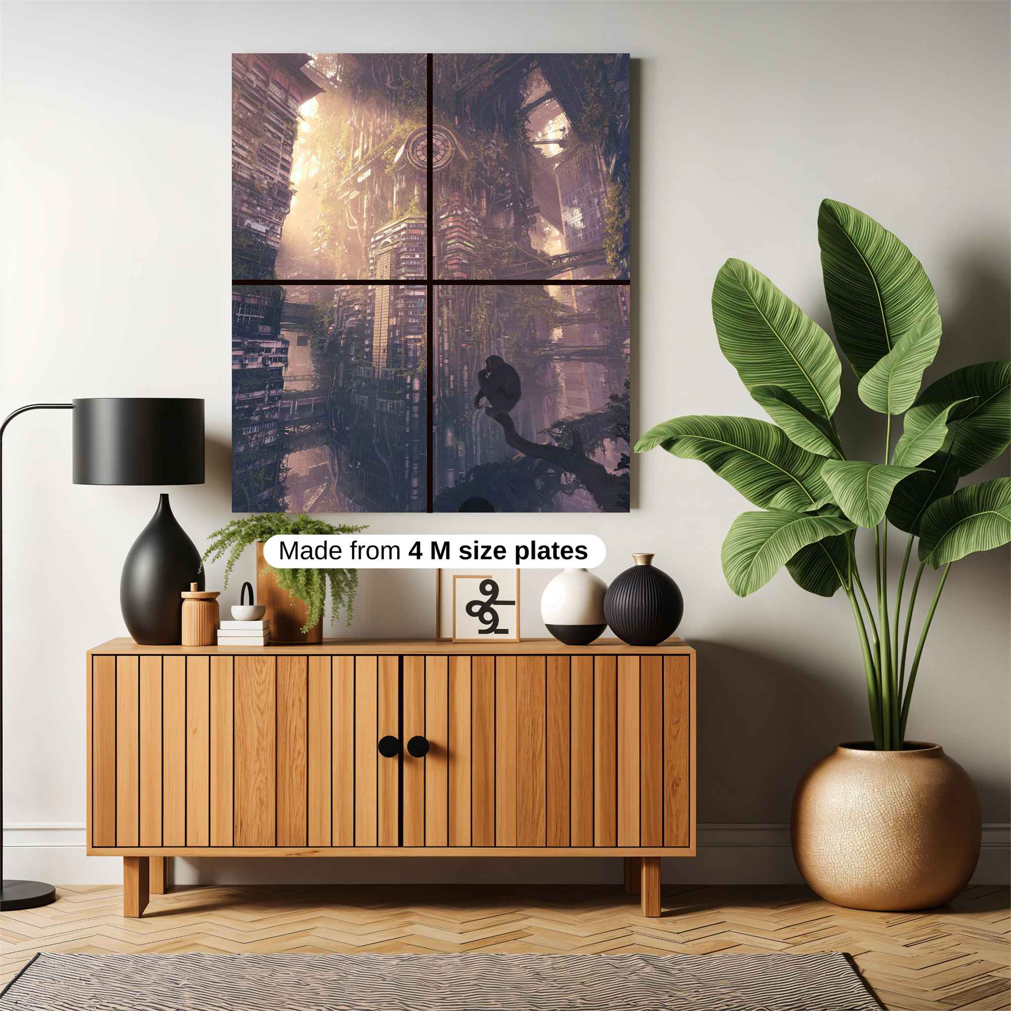 Urban Overgrowth Safe Wall Magnetic / M