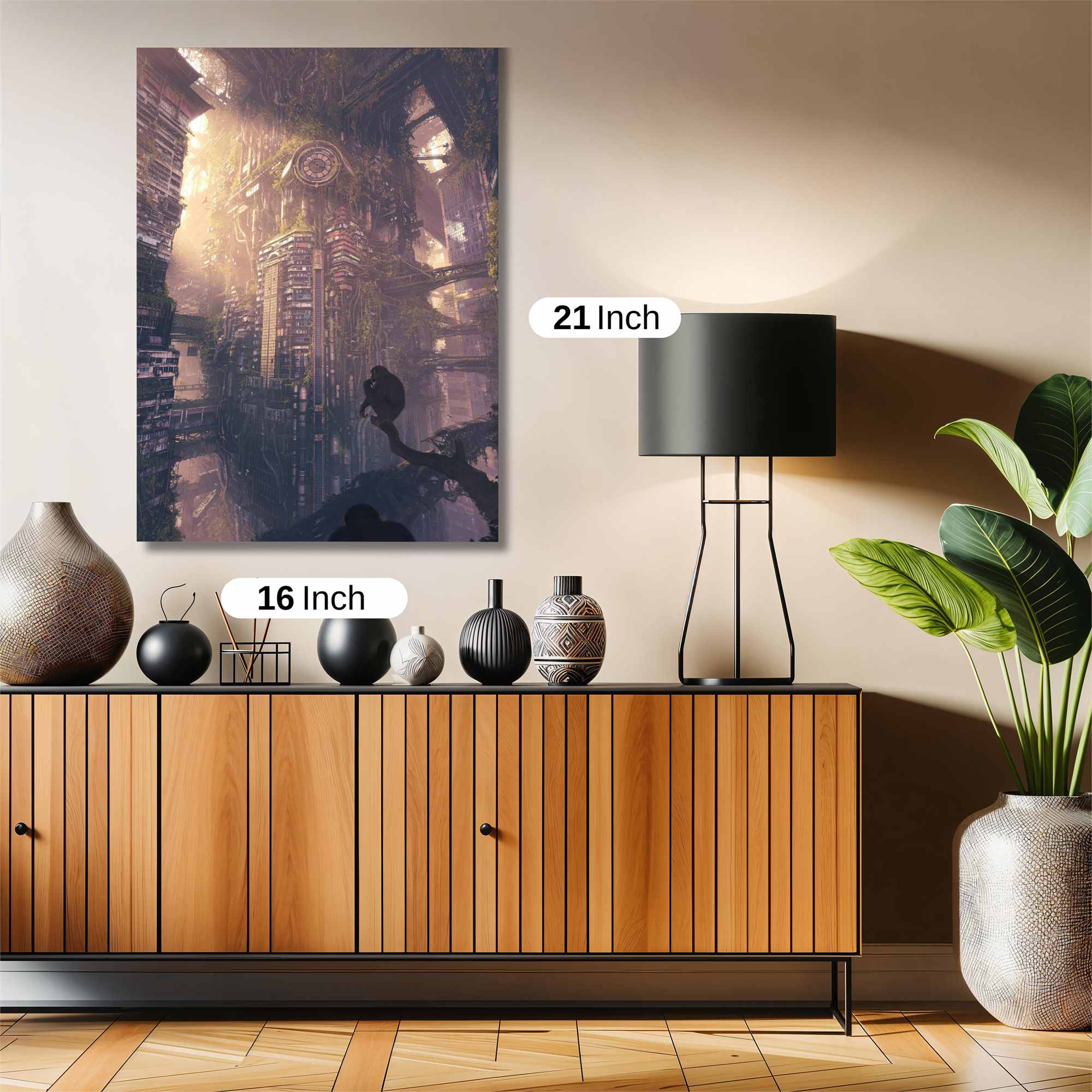 Urban Overgrowth Safe Wall Magnetic / M