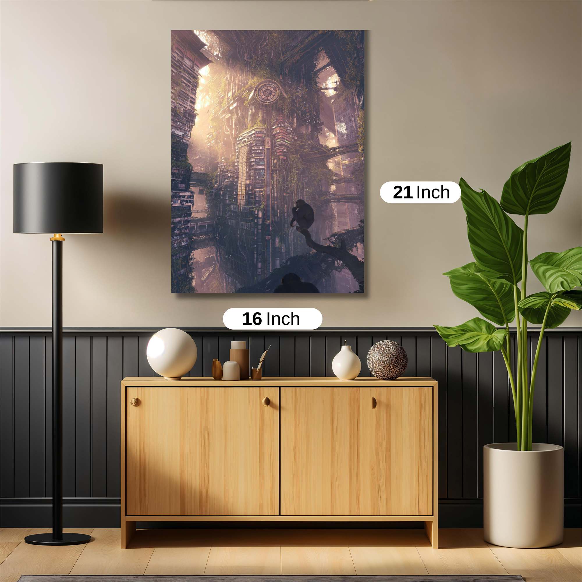 Urban Overgrowth Safe Wall Magnetic / M
