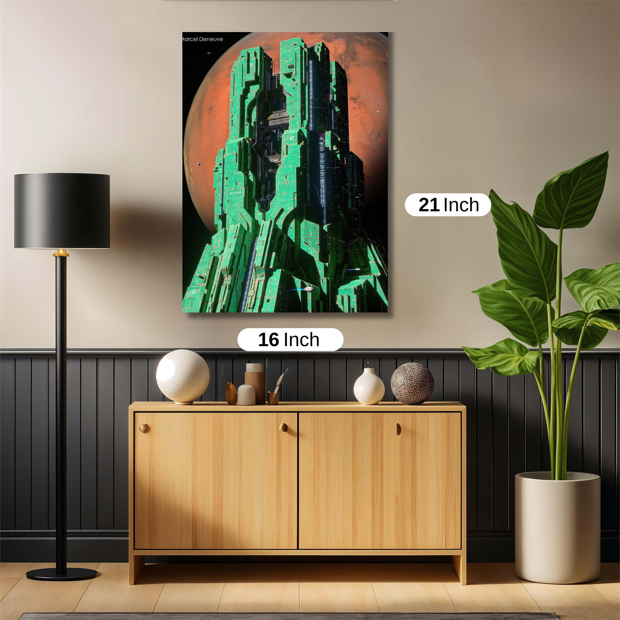 Marcel Dreamscape Safe Wall Magnetic / M