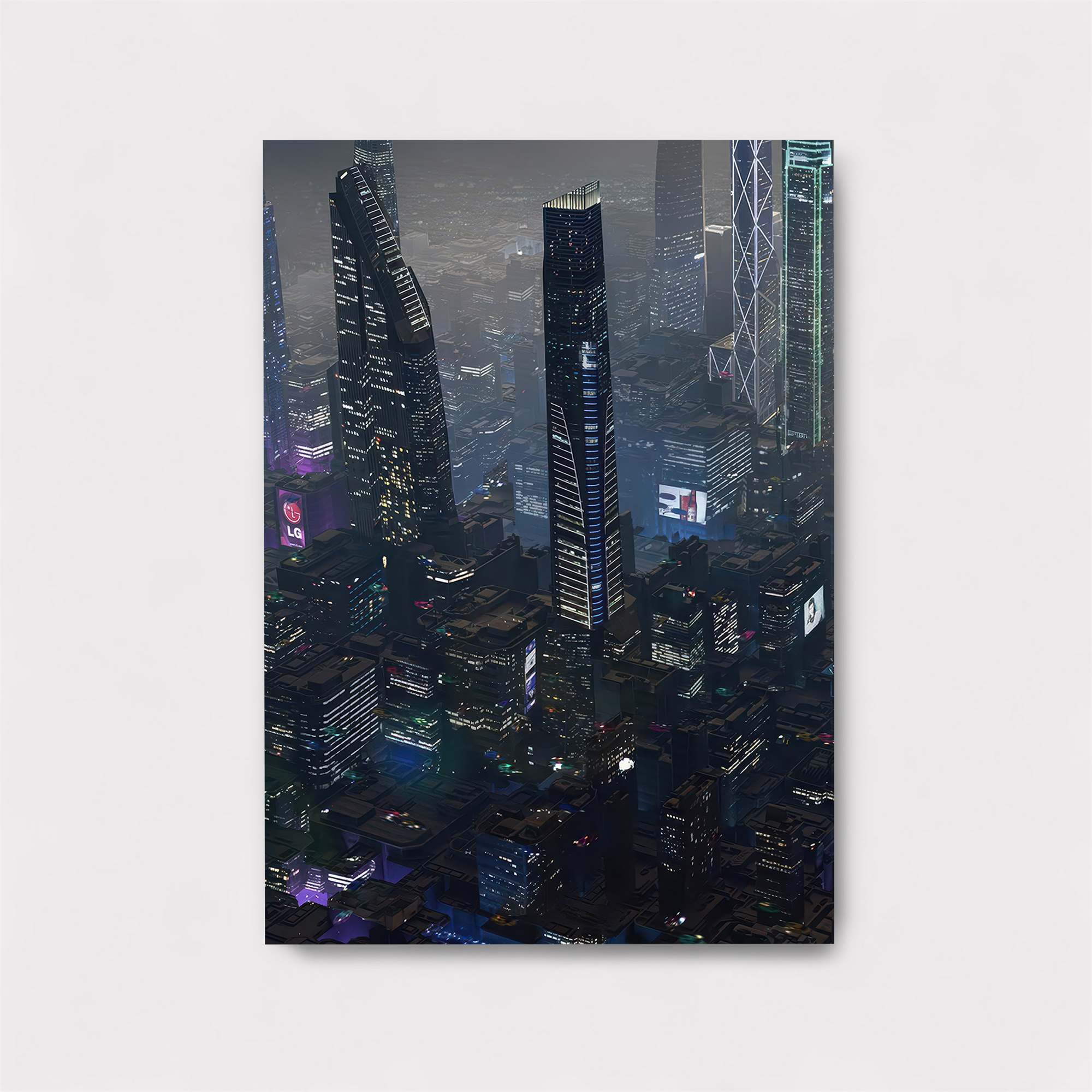 Cyber Metropolis Safe Wall Magnetic / M