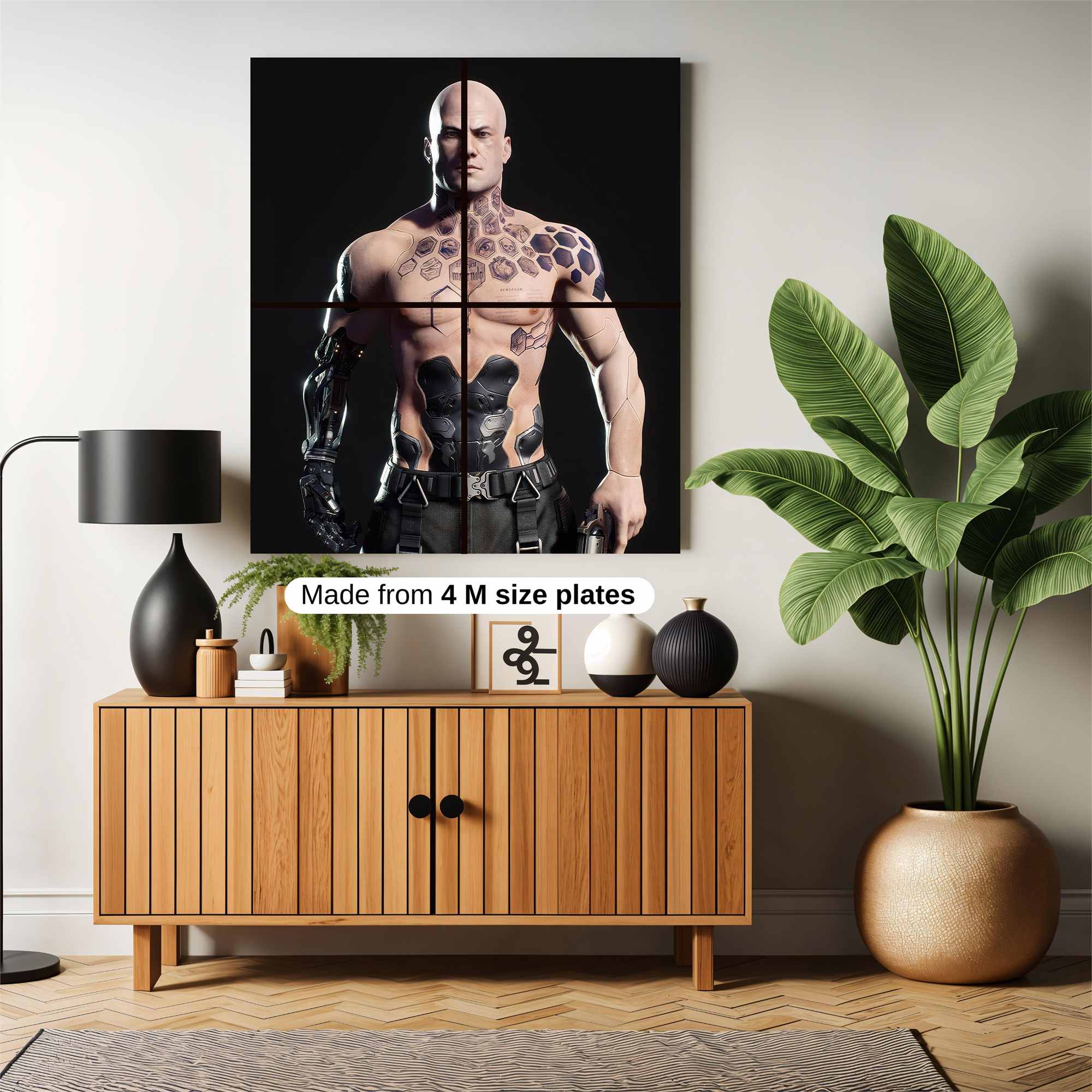 Cyborg Resolve Safe Wall Magnetic / M