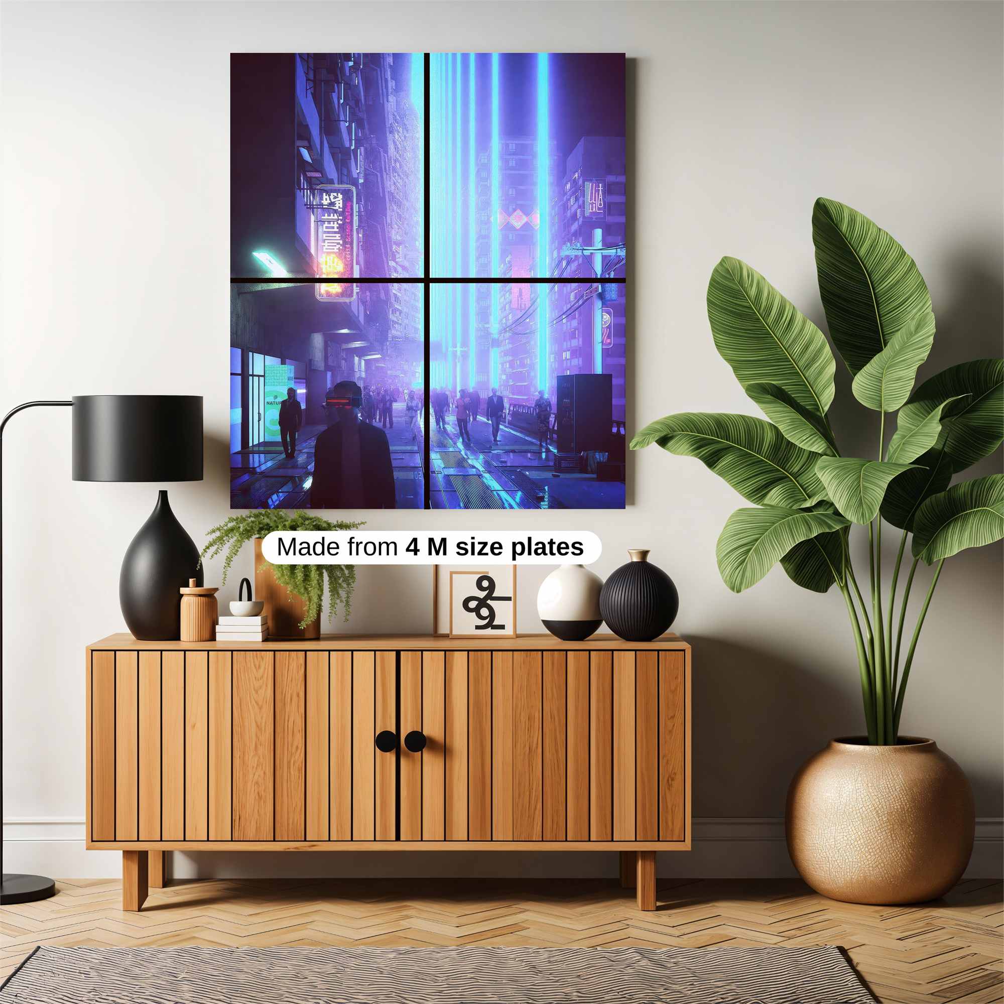 Neon Dreams Safe Wall Magnetic / M