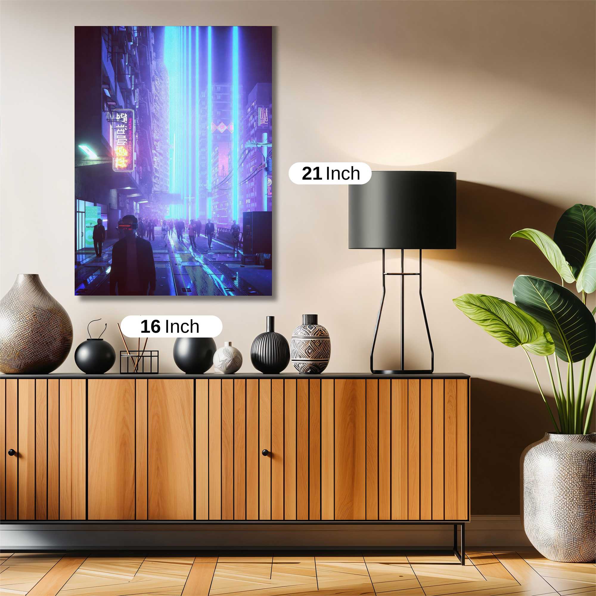 Neon Dreams Safe Wall Magnetic / M