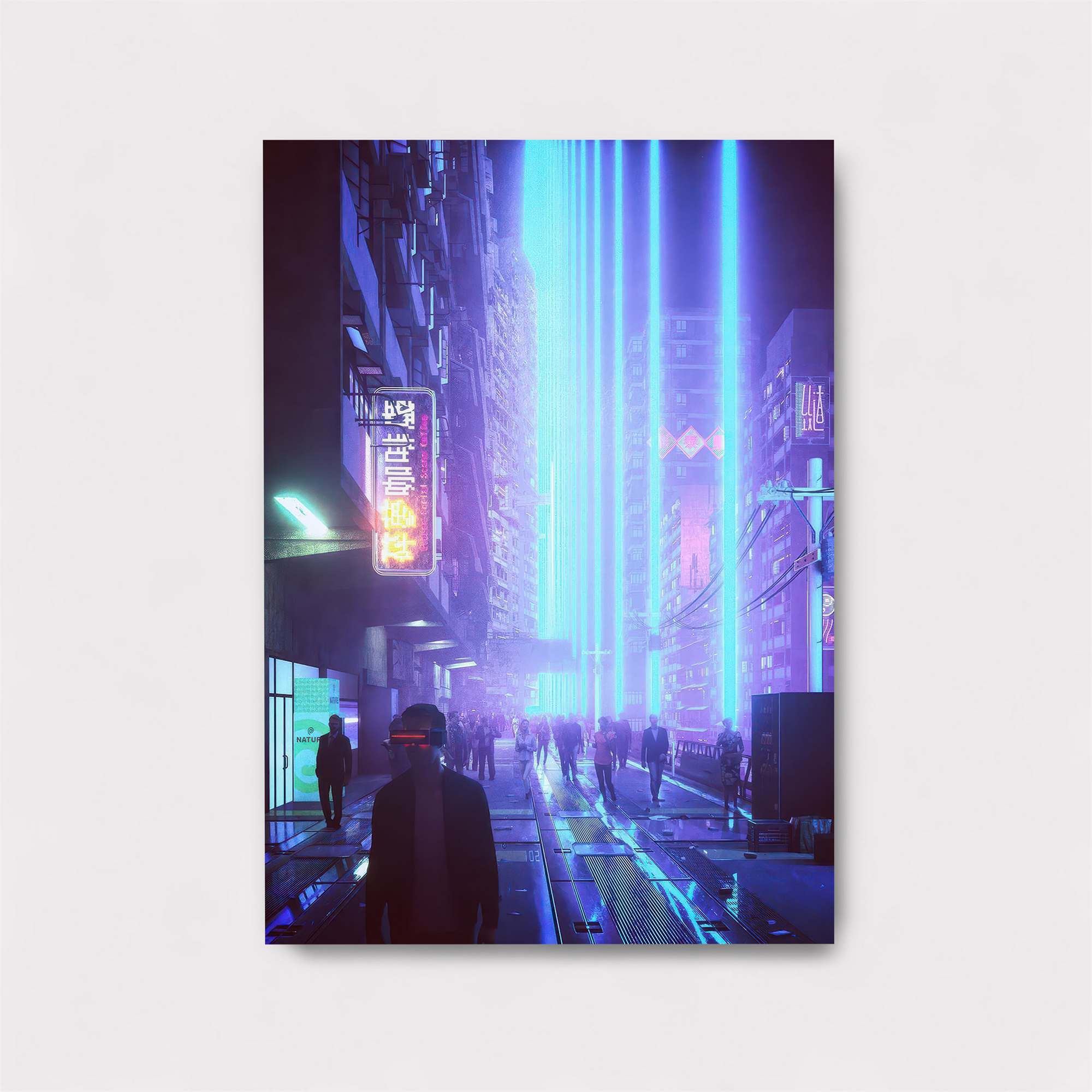 Neon Dreams Safe Wall Magnetic / M