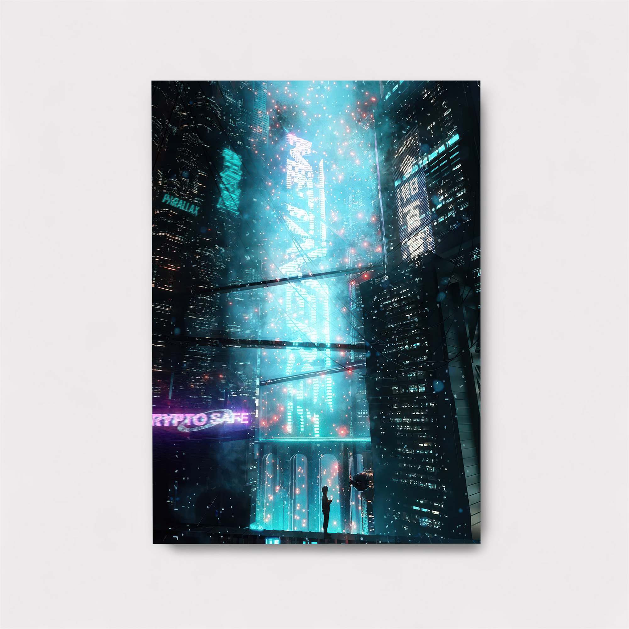 Neon Abyss Safe Wall Magnetic / M