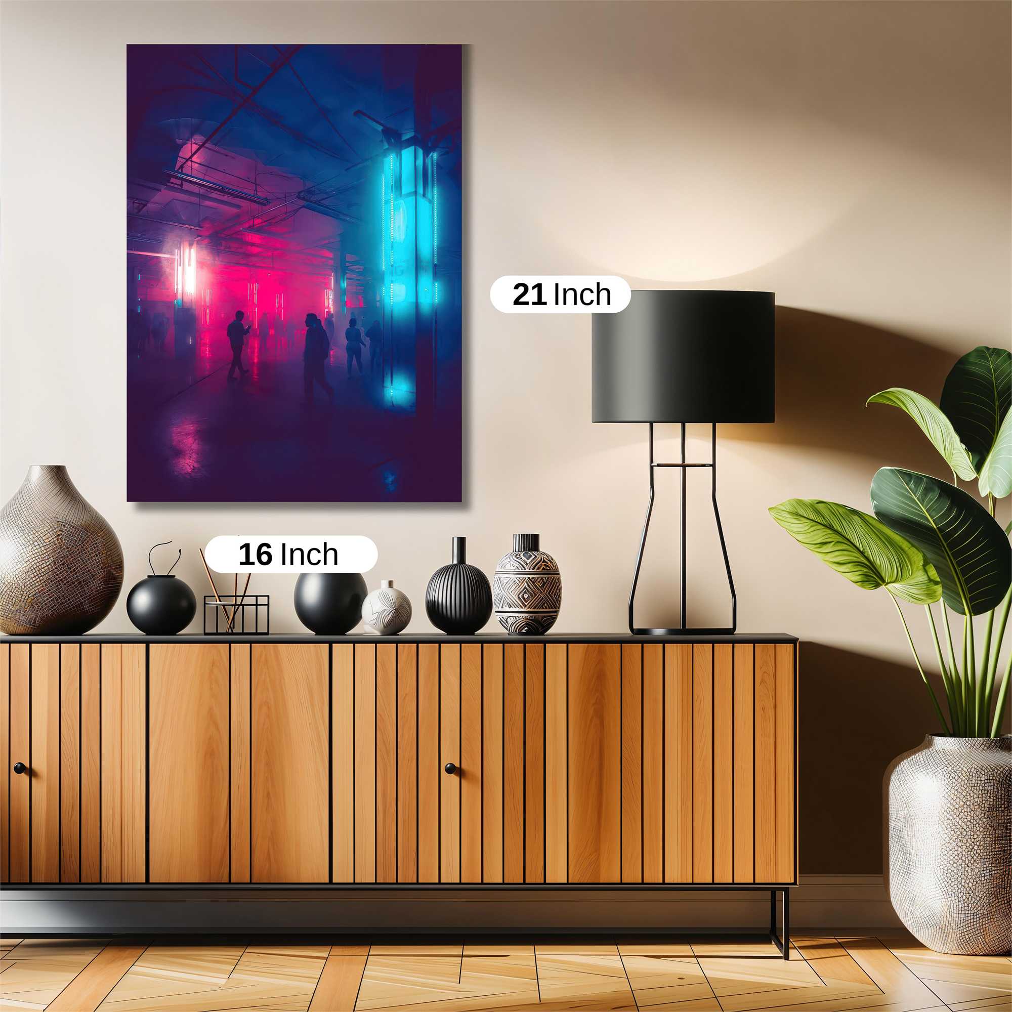 Neon Reverie Safe Wall Magnetic / M