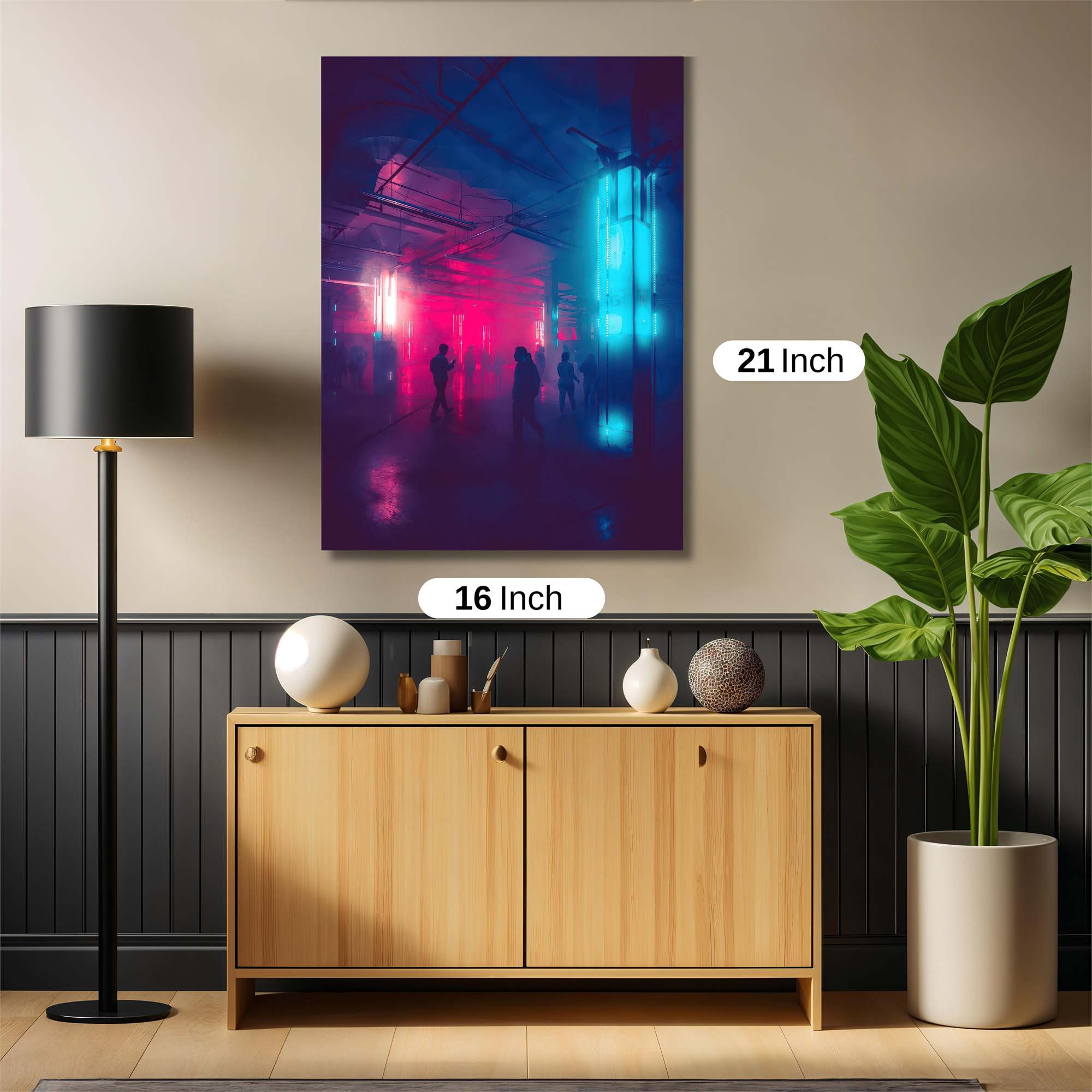 Neon Reverie Safe Wall Magnetic / M