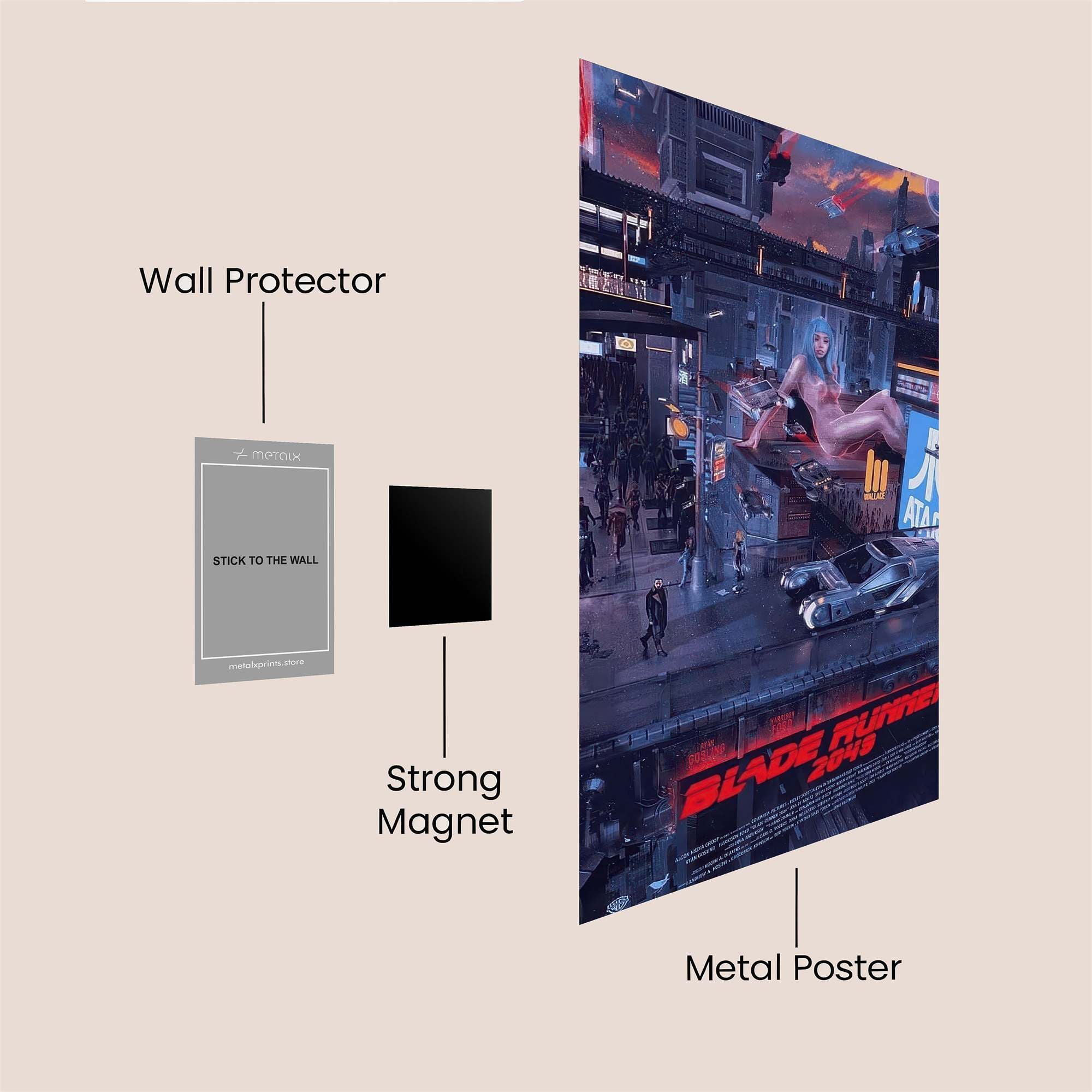Blade Euphoria Safe Wall Magnetic / M