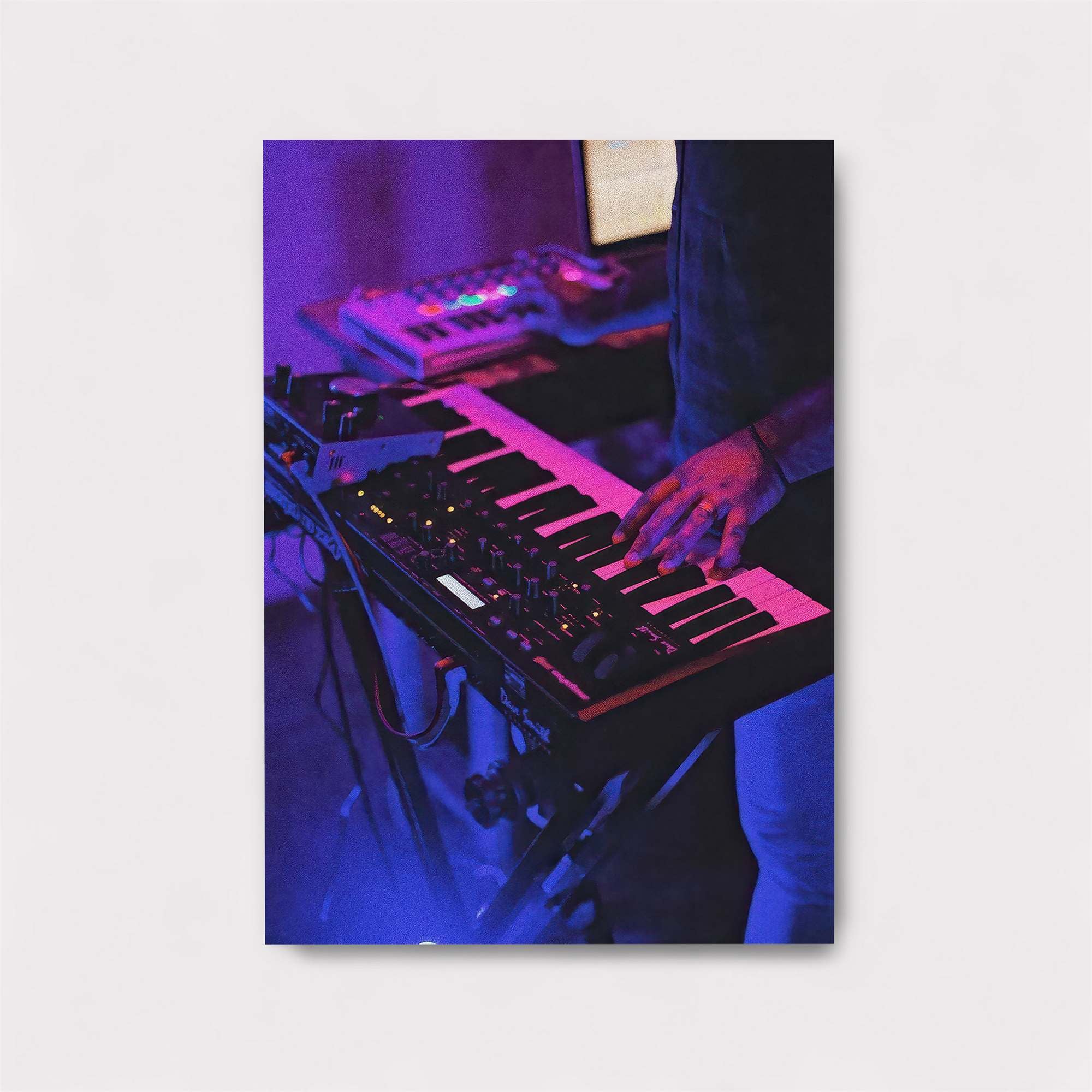 Synthwave Groove Safe Wall Magnetic / M