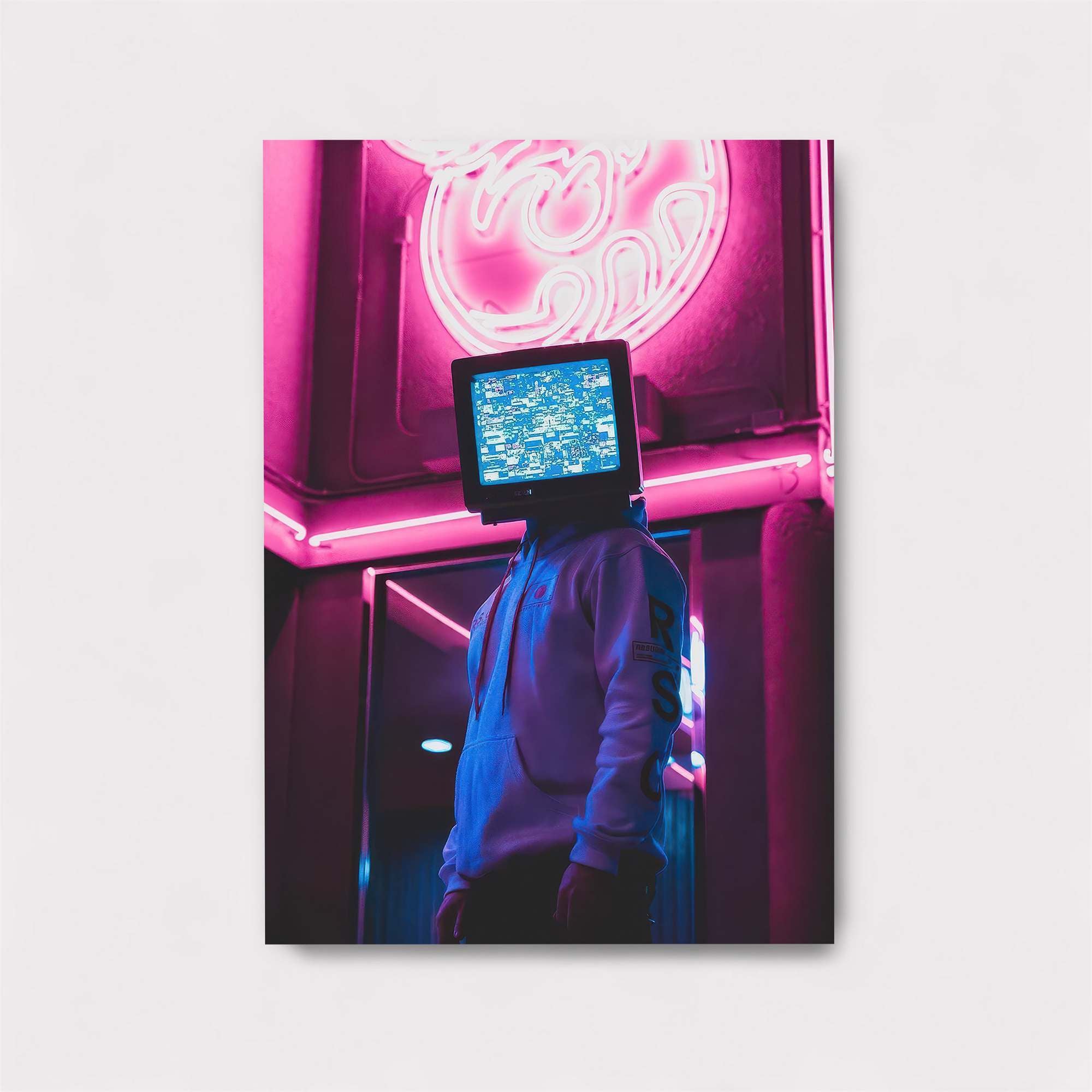 Neon Broadcast Safe Wall Magnetic / M